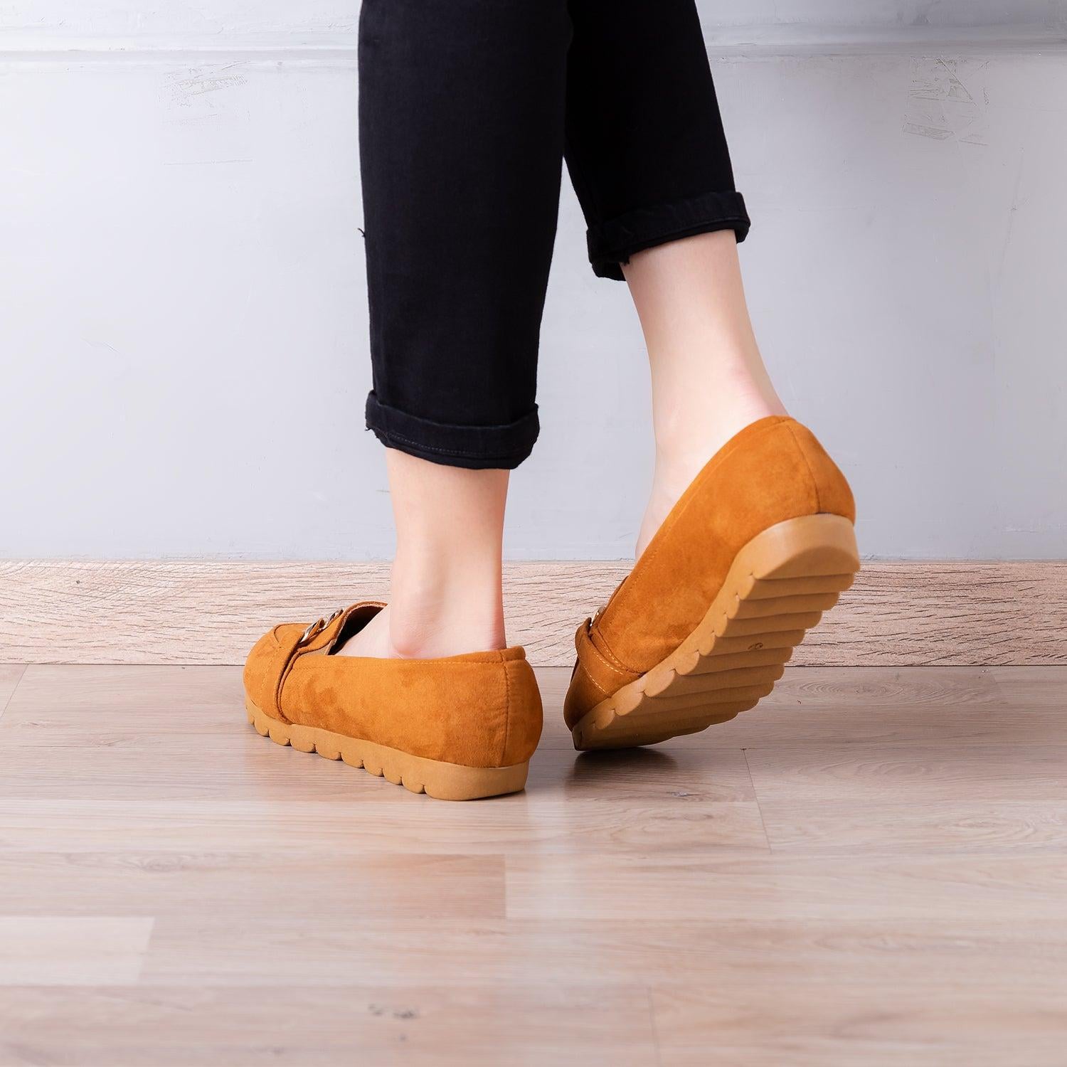 MOCASINES MUJER CARMELO CAMEL - 3