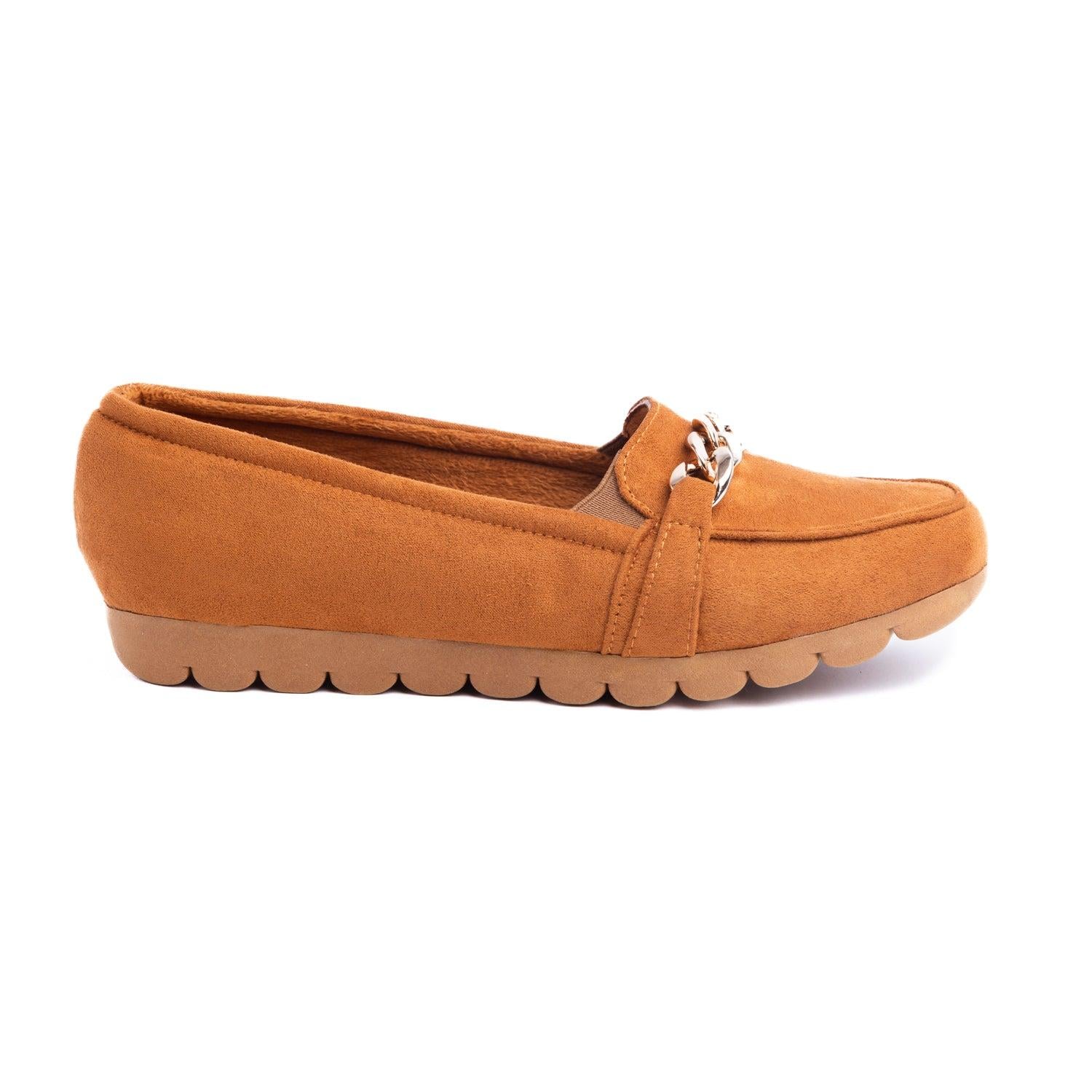 MOCASINES MUJER CARMELO CAMEL - 4