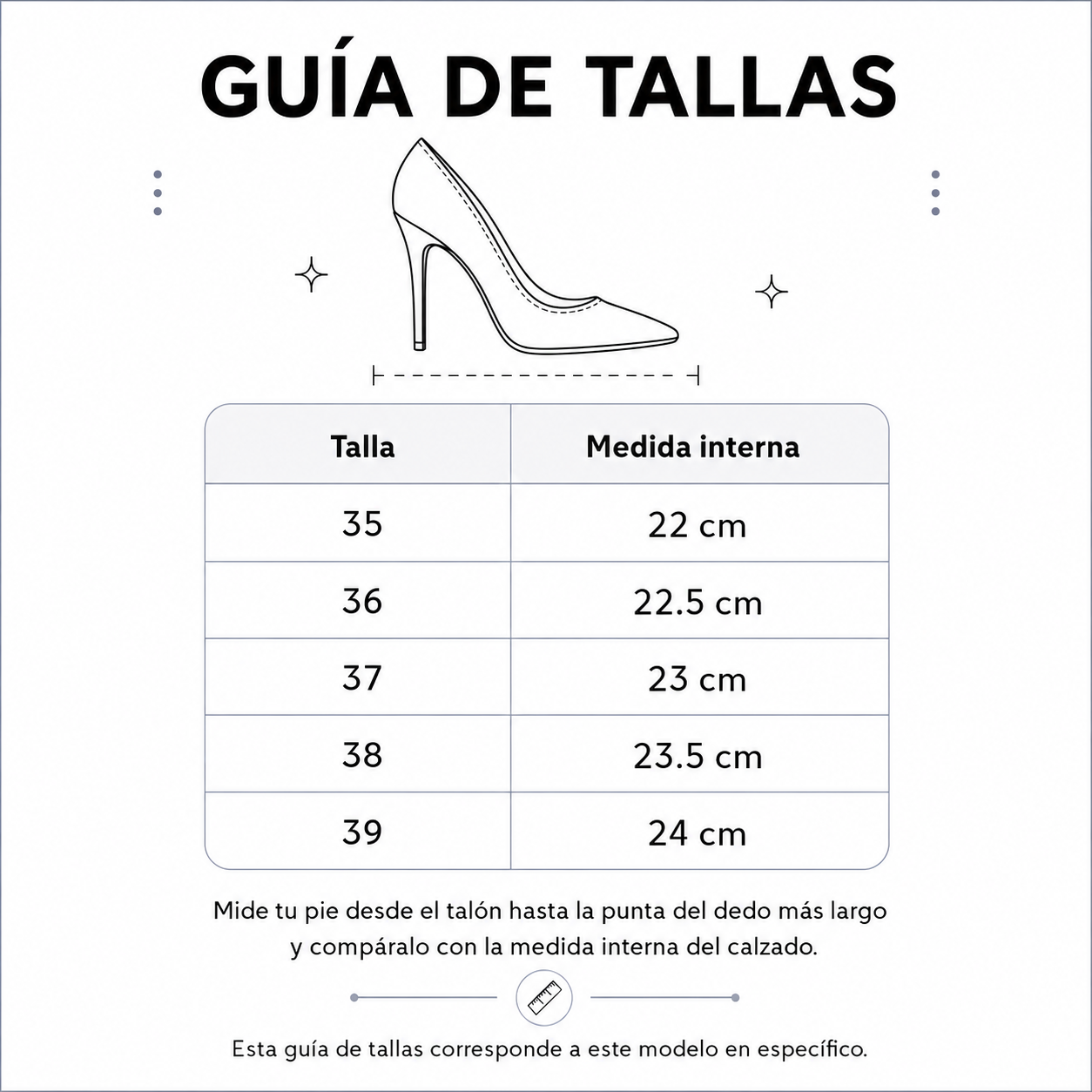 STILETTOS MUJER ANI BLANCO - 7