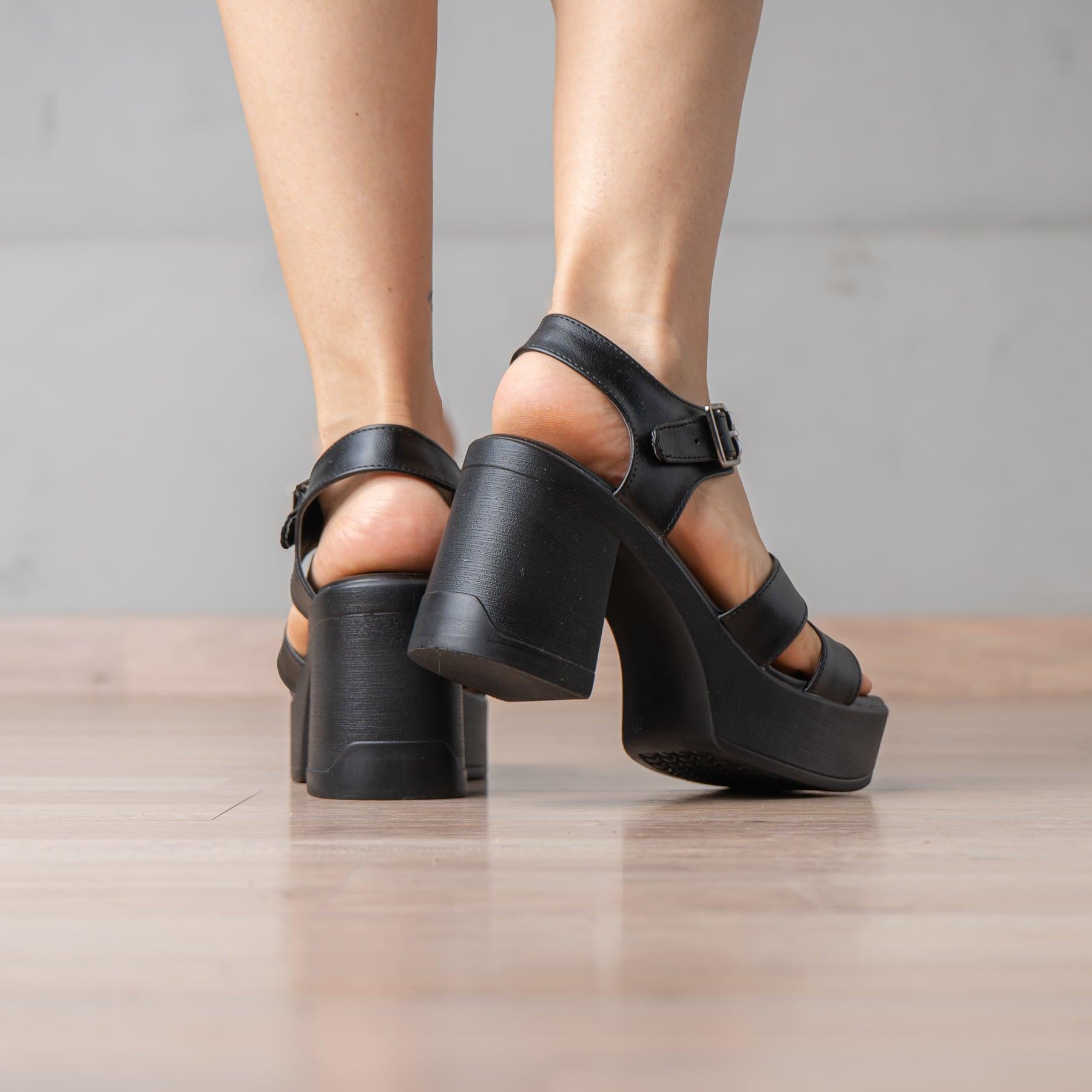 SANDALIAS CASUALES MUJER ROSITA NEGRO - 3