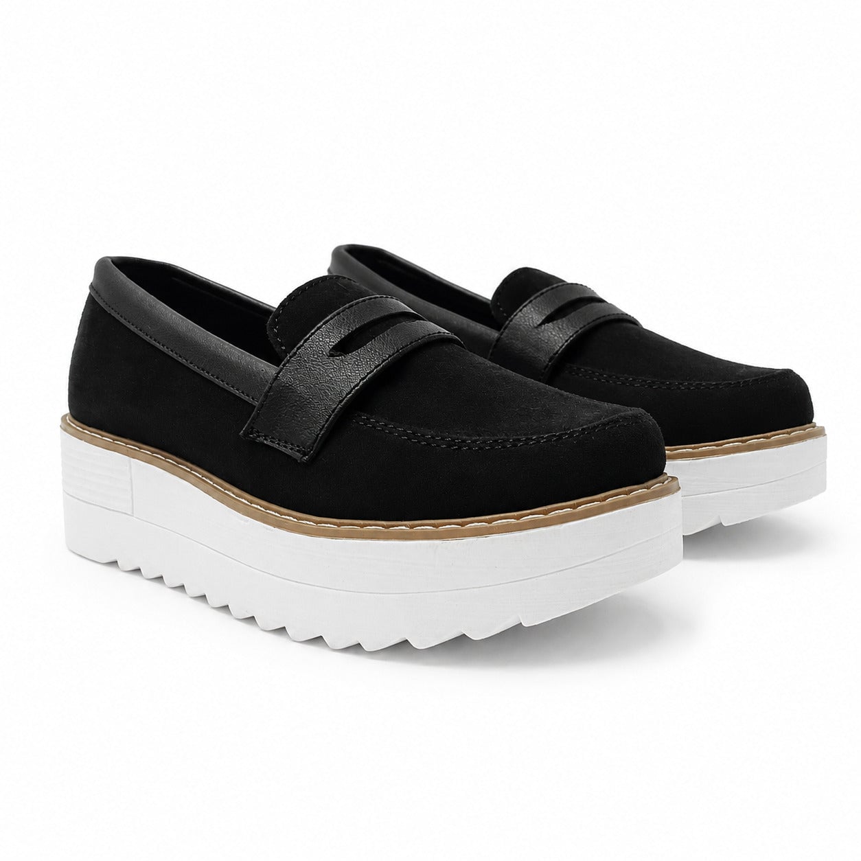 MOCASINES MUJER ELAN NEGRO - 5