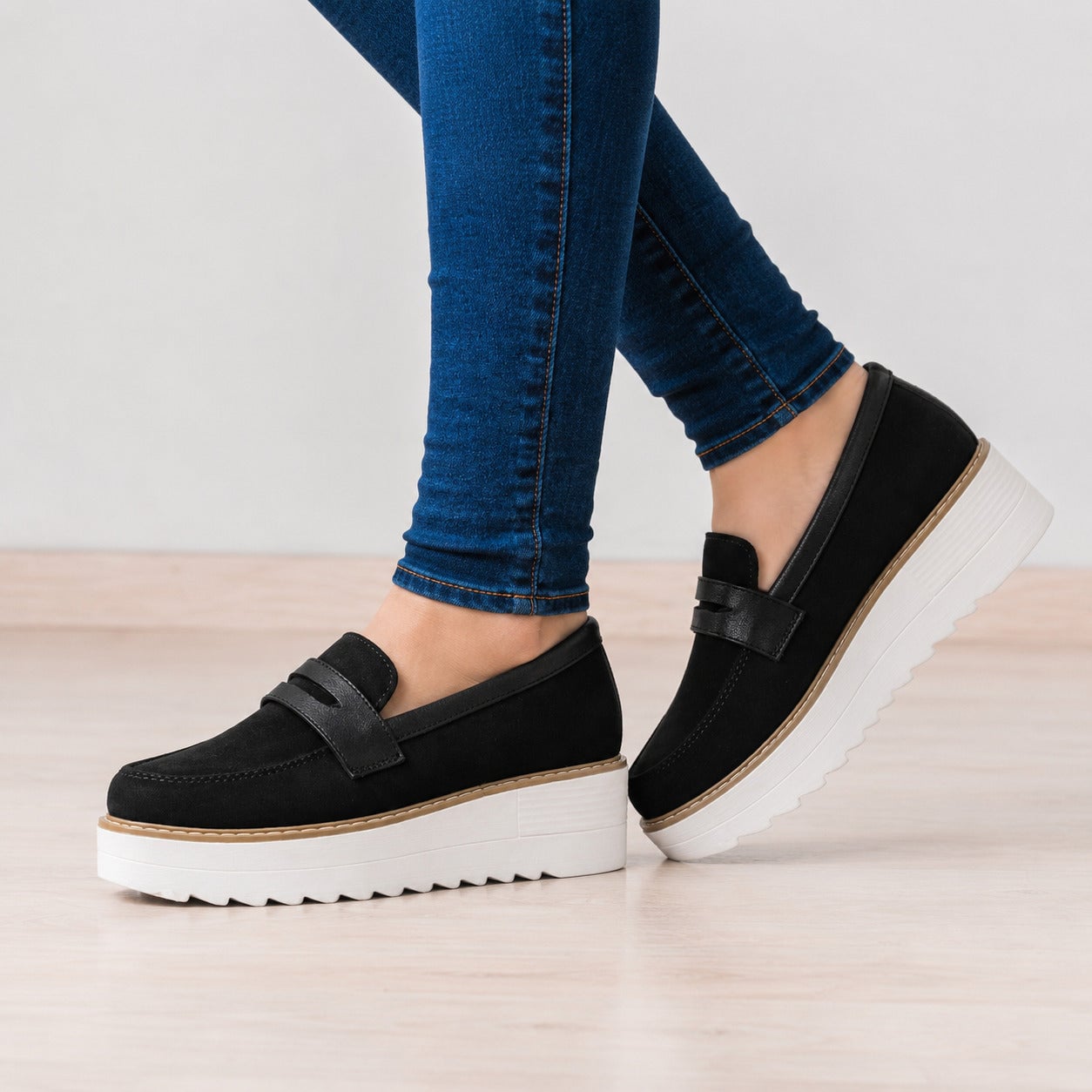MOCASINES MUJER ELAN NEGRO - 6