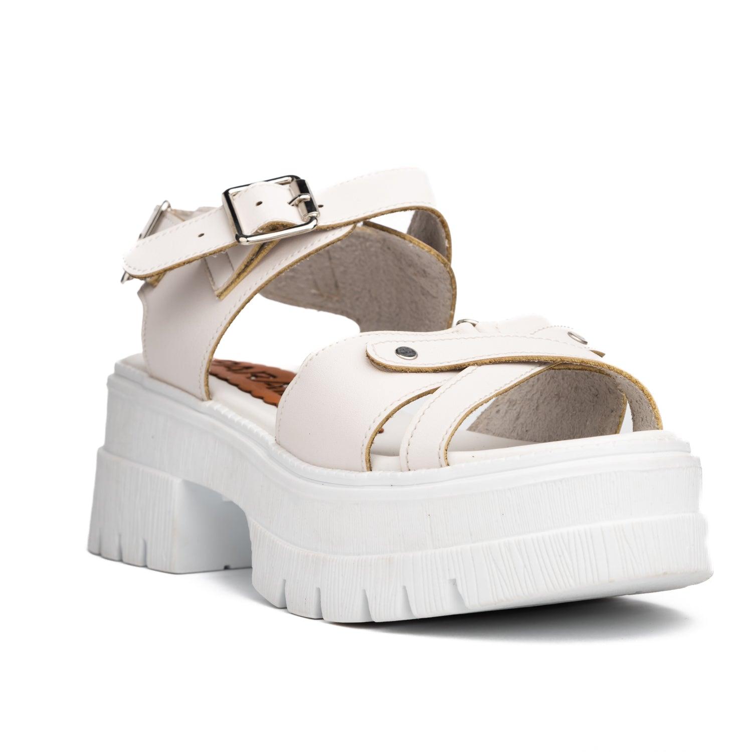 SANDALIAS CASUALES MUJER SENA BLANCO - 5