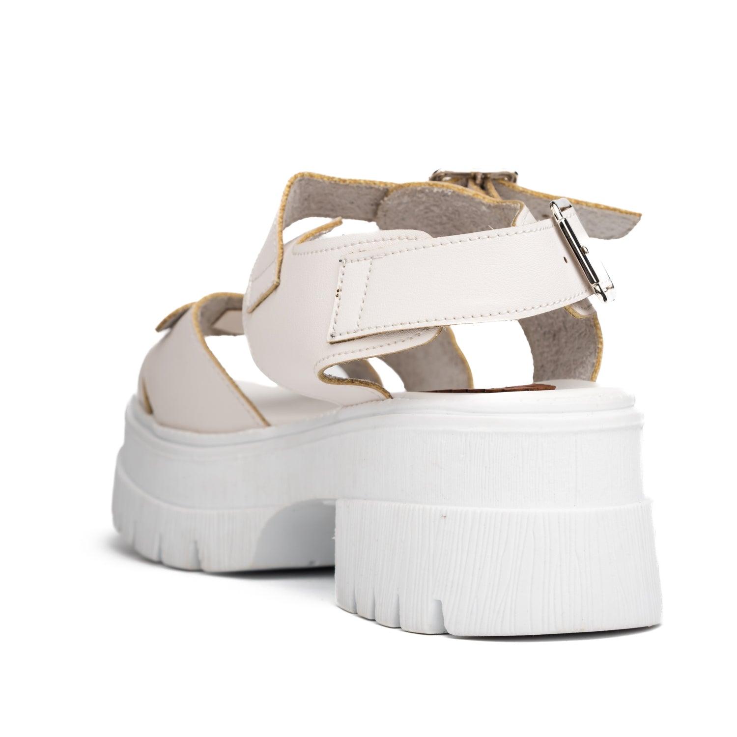 SANDALIAS CASUALES MUJER SENA BLANCO - 6