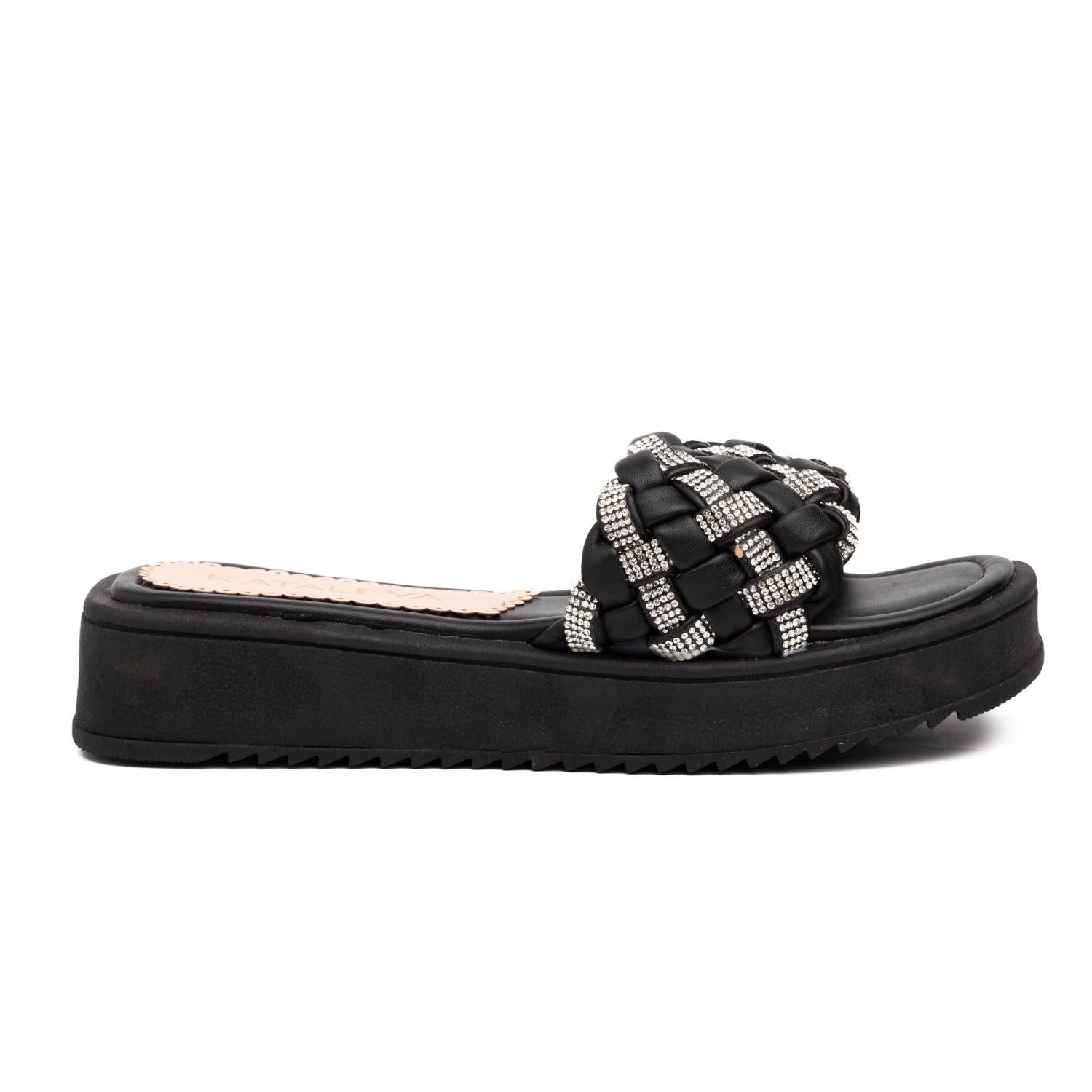SANDALIAS CASUALES MUJER LARISSA NEGRO - 2