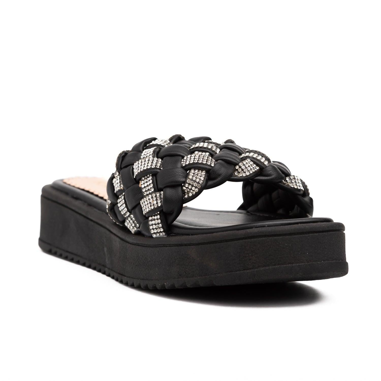SANDALIAS CASUALES MUJER LARISSA NEGRO - 3