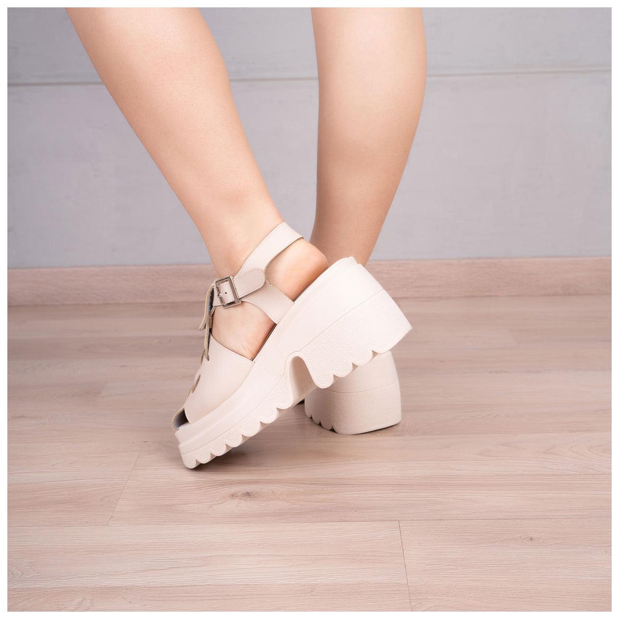 SANDALIAS CASUALES MUJER DAKAR NUDE - 3