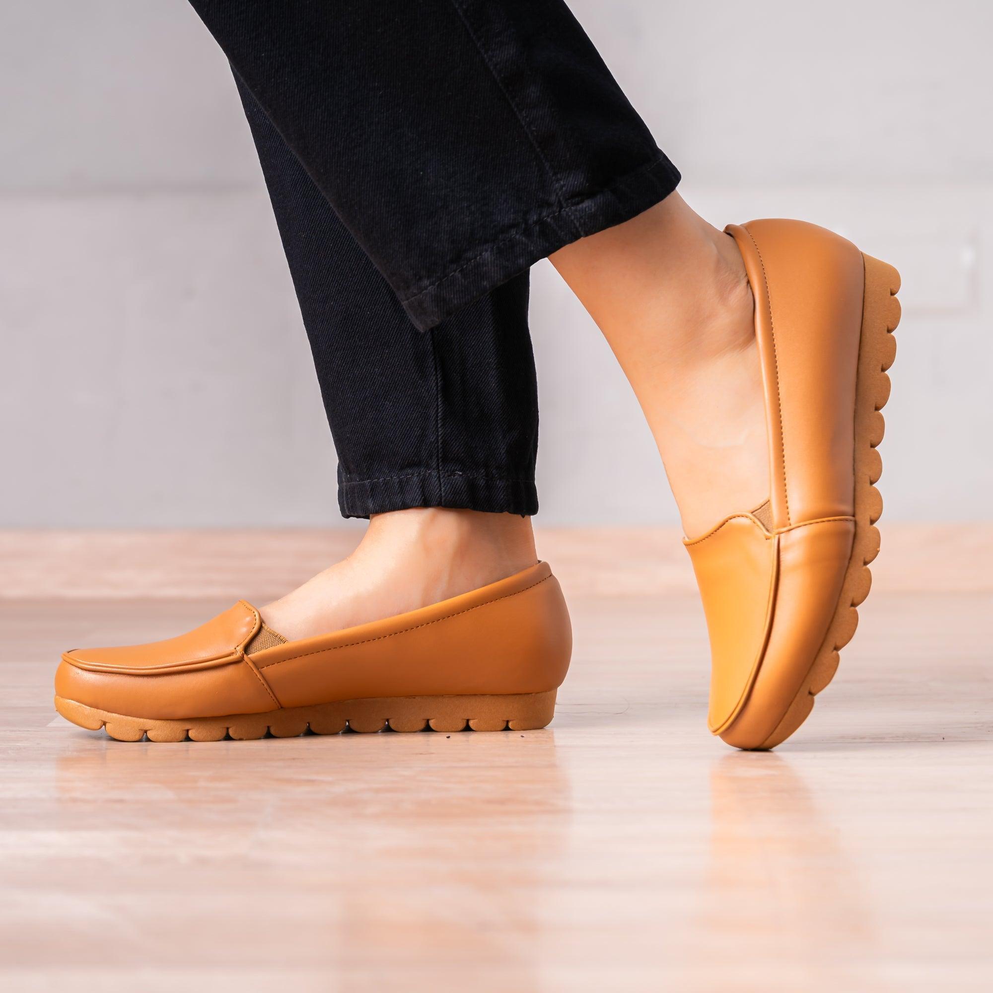 MOCASINES MUJER MINAS 2.0 CAMEL - 1