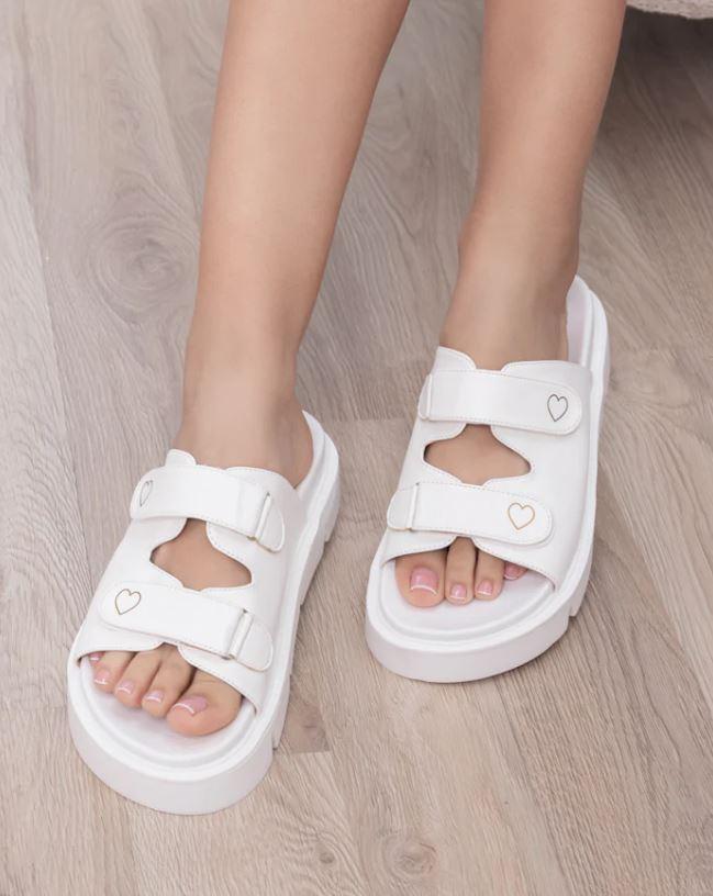 SANDALIAS CASUALES MUJER RIHANNA BLANCO - 2