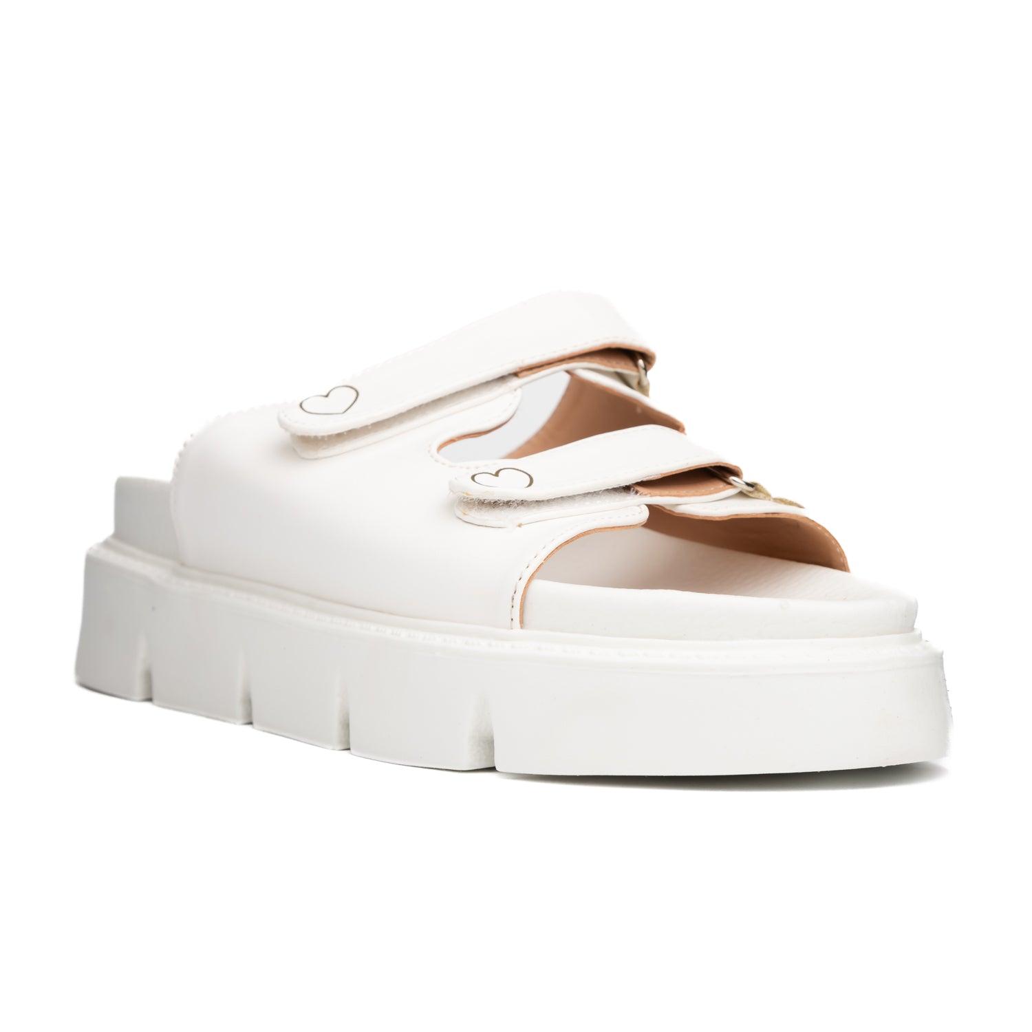 SANDALIAS CASUALES MUJER RIHANNA BLANCO - 4