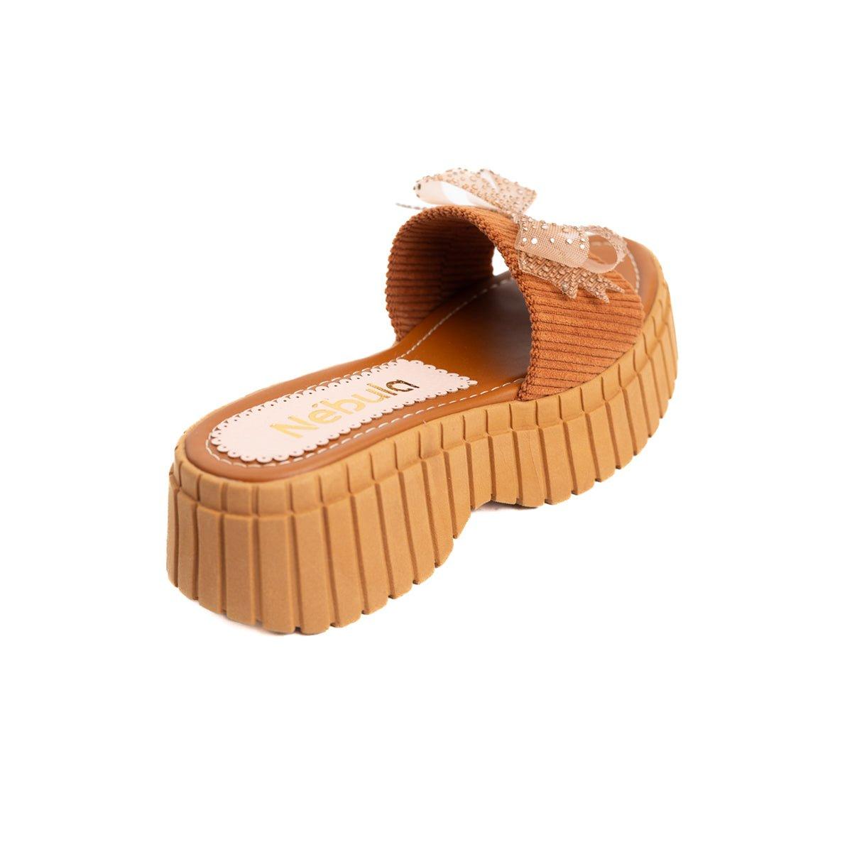 SANDALIAS CASUALES MUJER KALINA CAMEL - 6