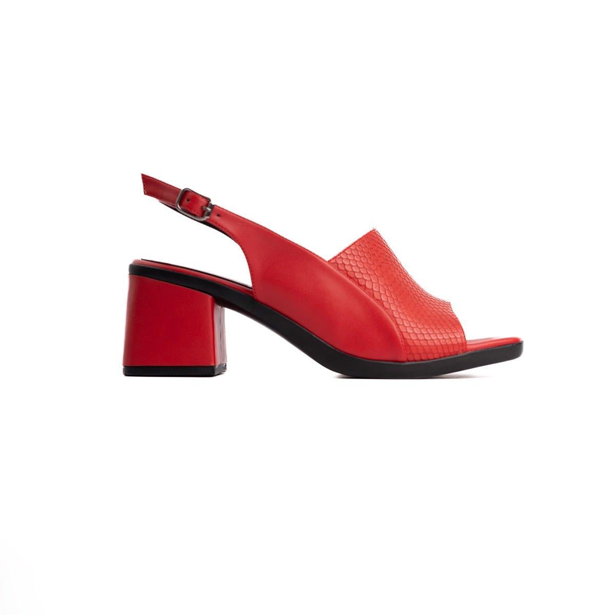STILETTOS MUJER MILI ROJO - 4