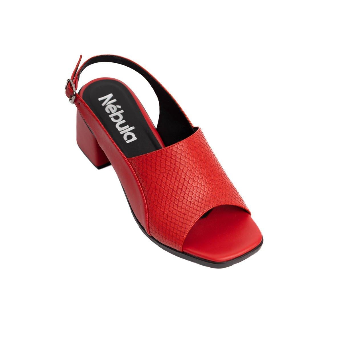STILETTOS MUJER MILI ROJO - 5