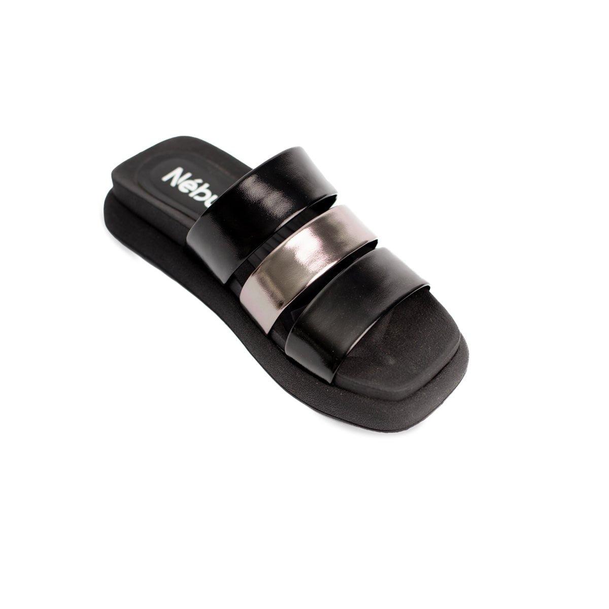 SANDALIAS CASUALES MUJER JAMILETH NEGRO SATI - 5