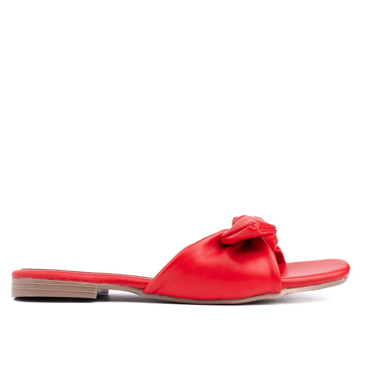SANDALIAS CASUALES MUJER DRAGOS ROJO - 4