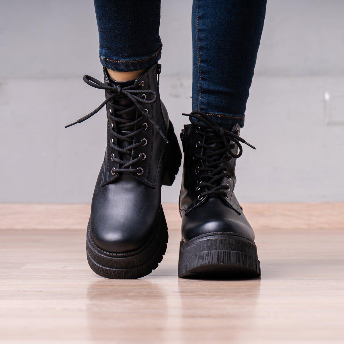 BOTINES MUJER PEVTZ 2.0 NEGRO - 2