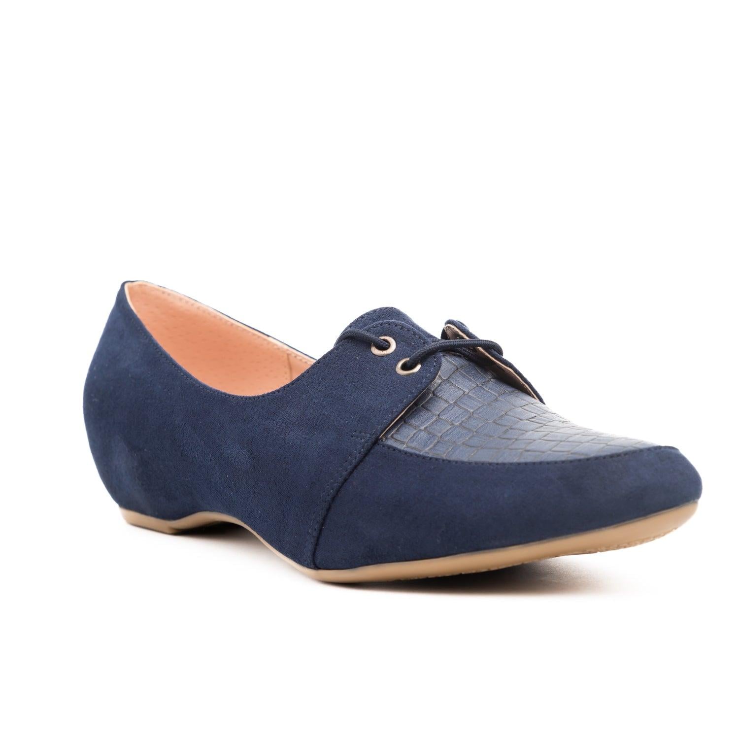 MOCASINES MUJER AYTOS AZUL - 4
