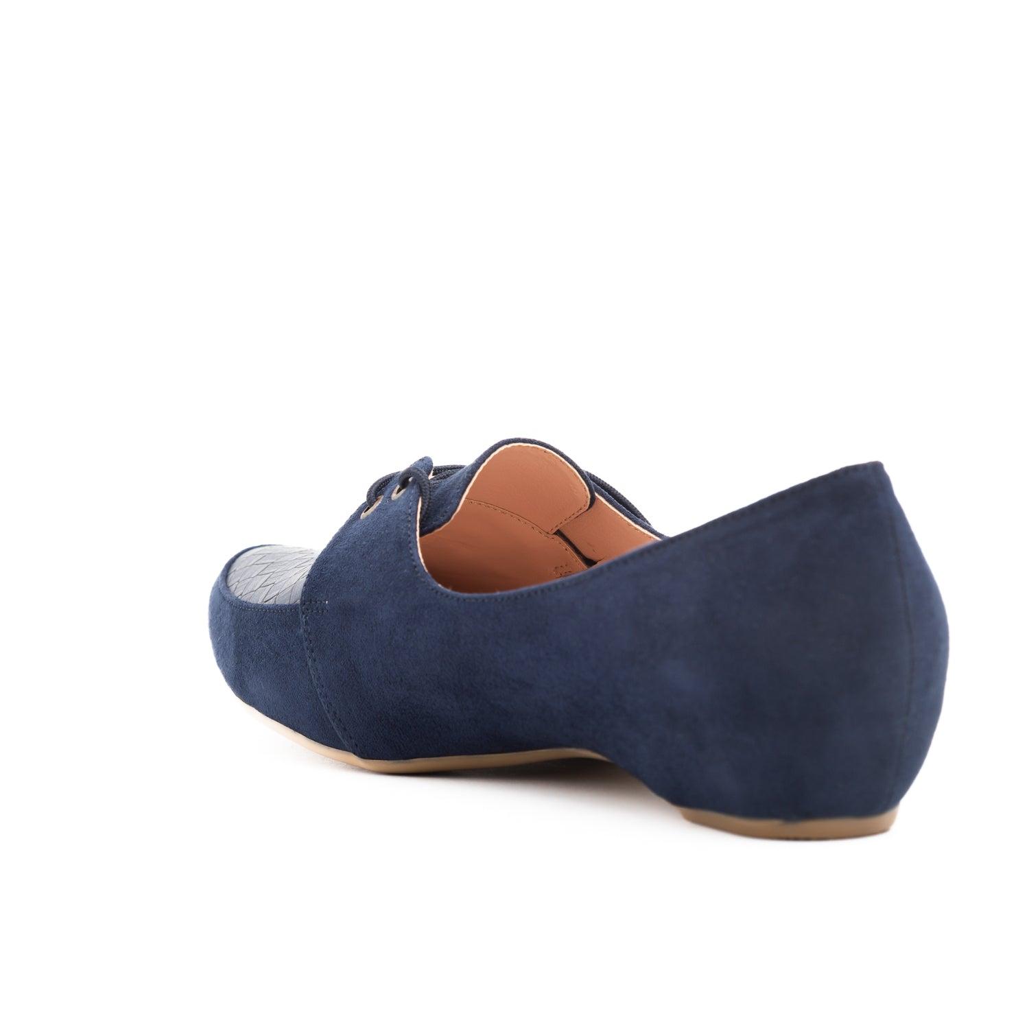 MOCASINES MUJER AYTOS AZUL - 5