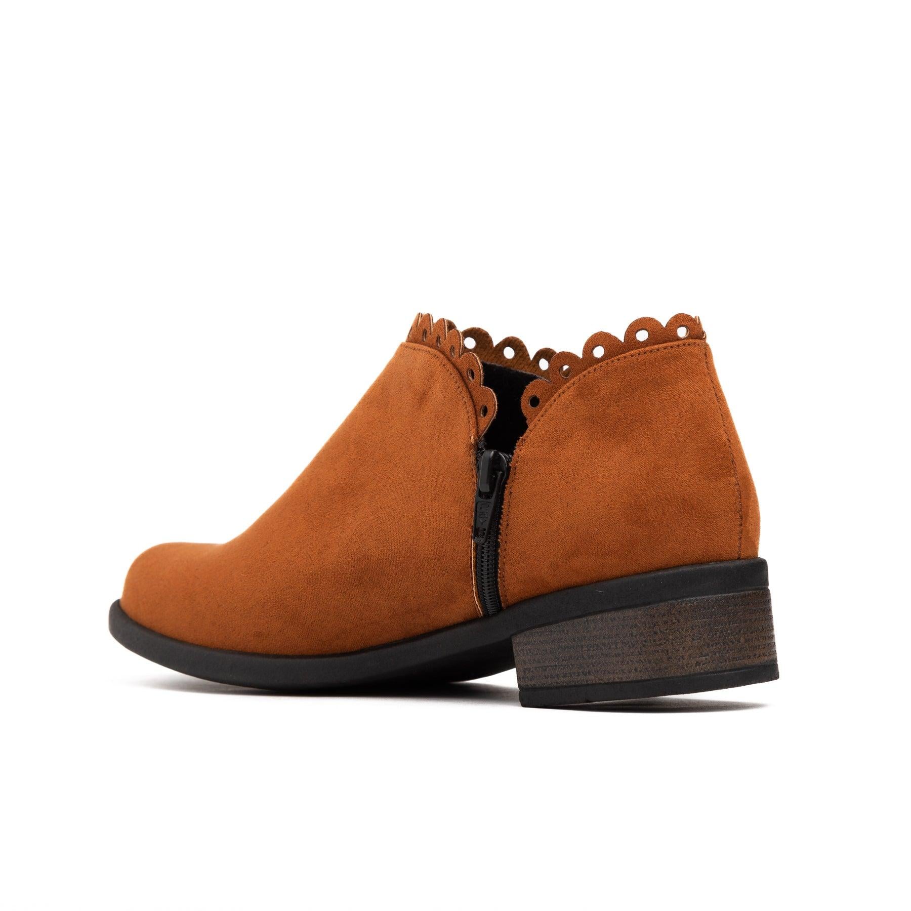BOTINES MUJER OSTENDE CAMEL - 4