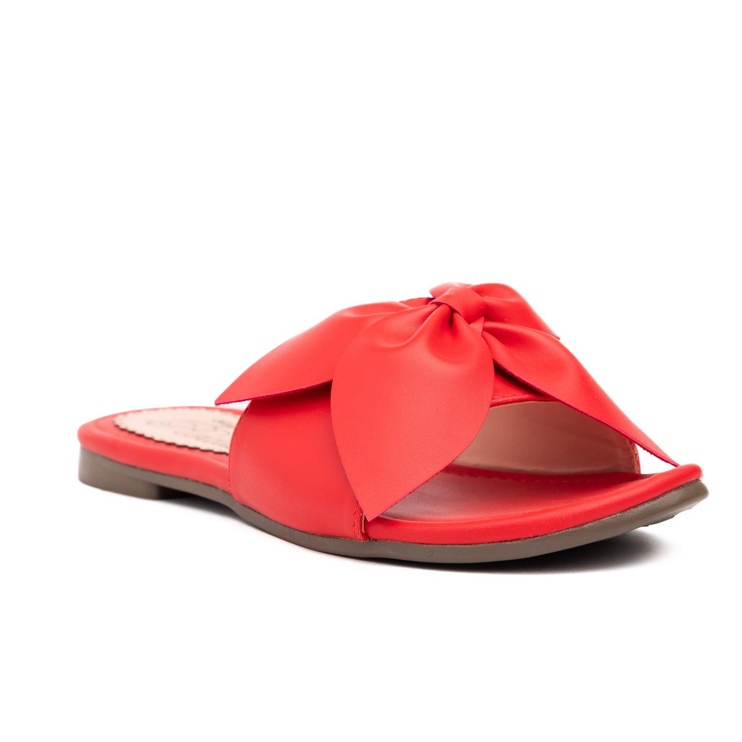 SANDALIAS CASUALES MUJER FLOR ROJO - 3