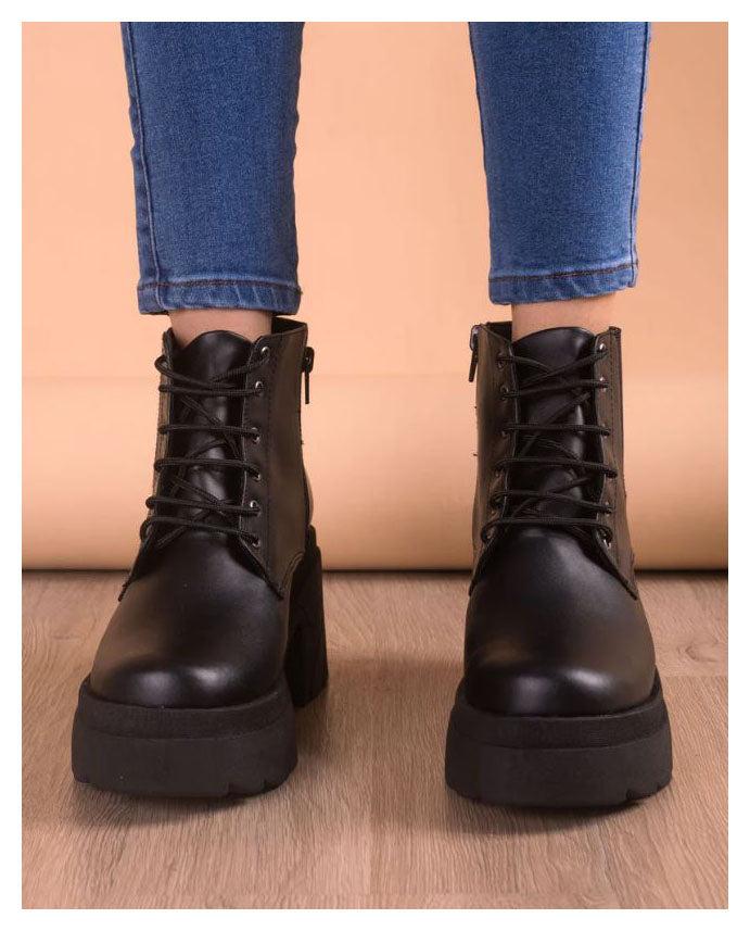 BOTAS MUJER OTSU NEGRO - 2