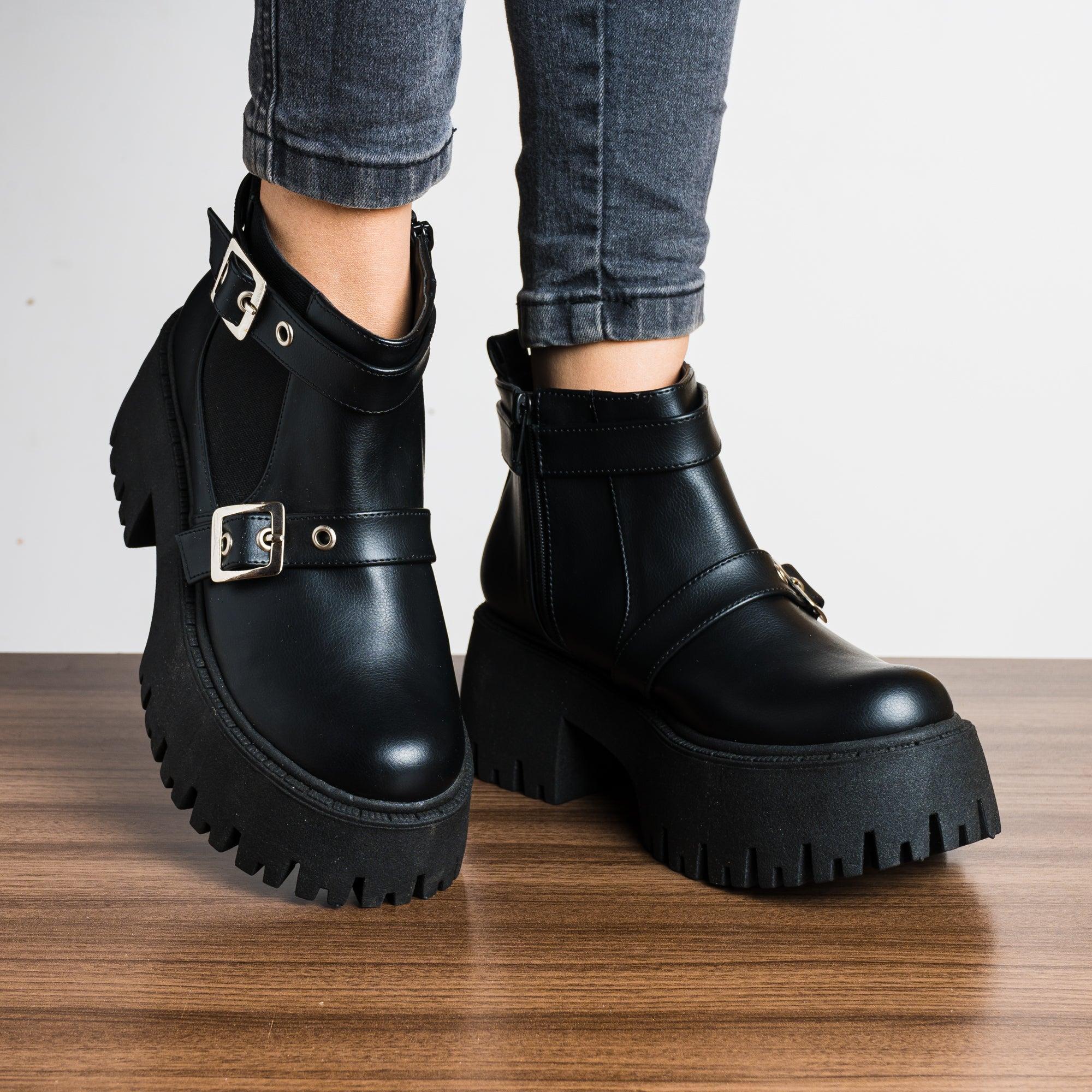 BOTAS MUJER ALIZE NEGRO - 1