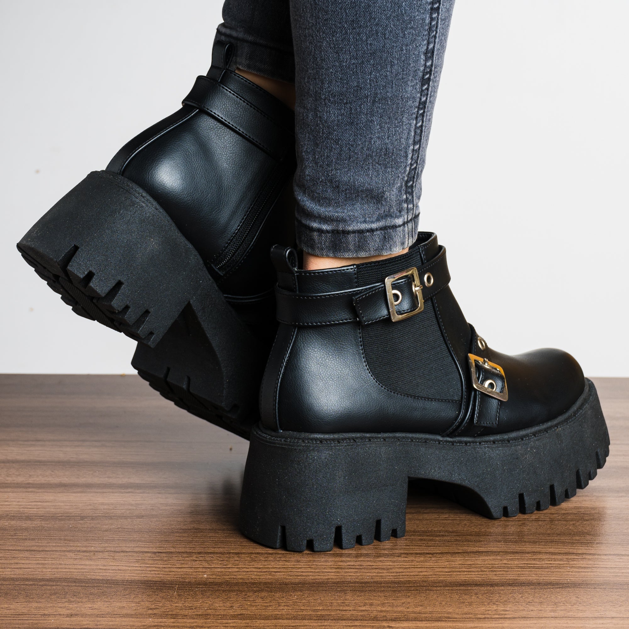BOTAS MUJER ALIZE NEGRO - 3