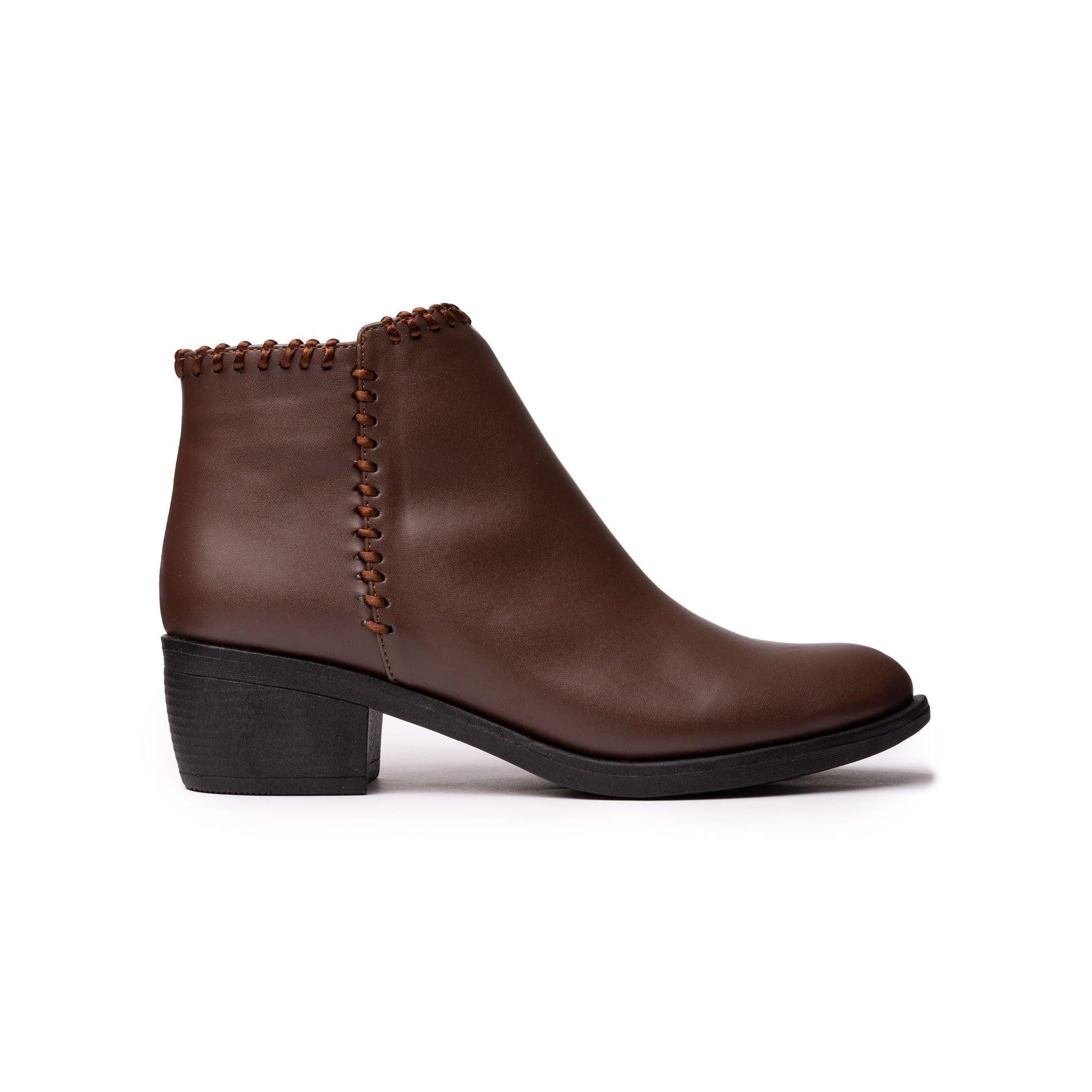 BOTINES MUJER ALBANY MARRON - 4