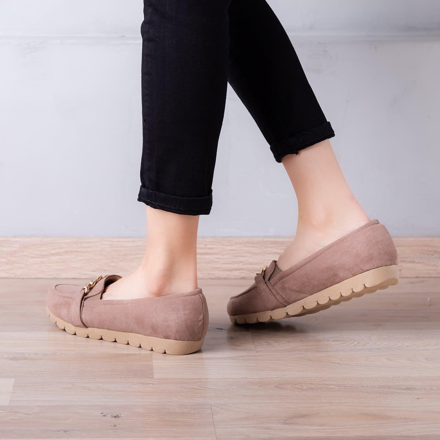 MOCASINES MUJER CARMELO TOPO - 3