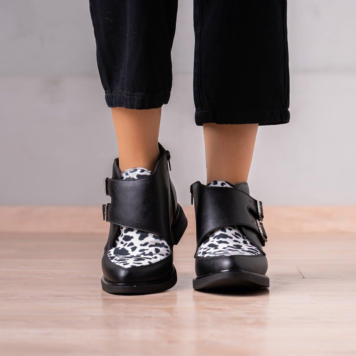 BOTINES MUJER ZOMARTH NEGRO - 2