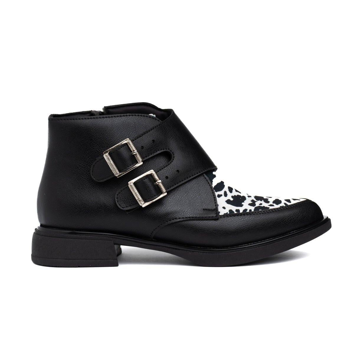 BOTINES MUJER ZOMARTH NEGRO - 4