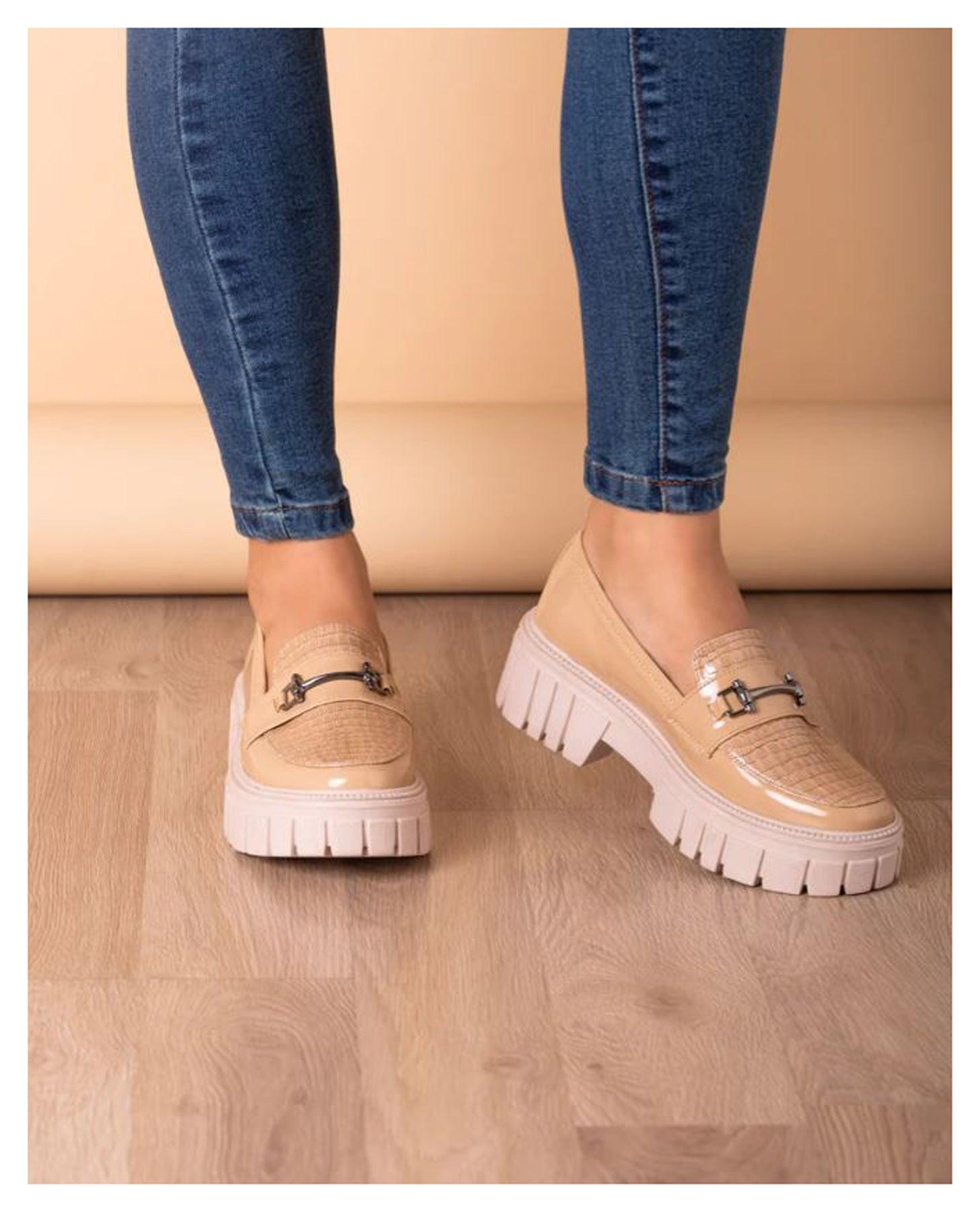 MOCASIN CAEN BEIGE - 2