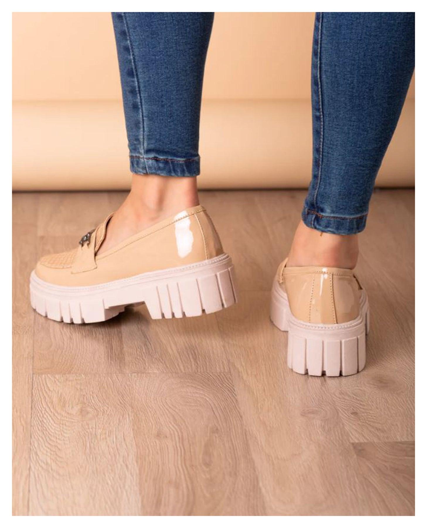 MOCASIN CAEN BEIGE - 3
