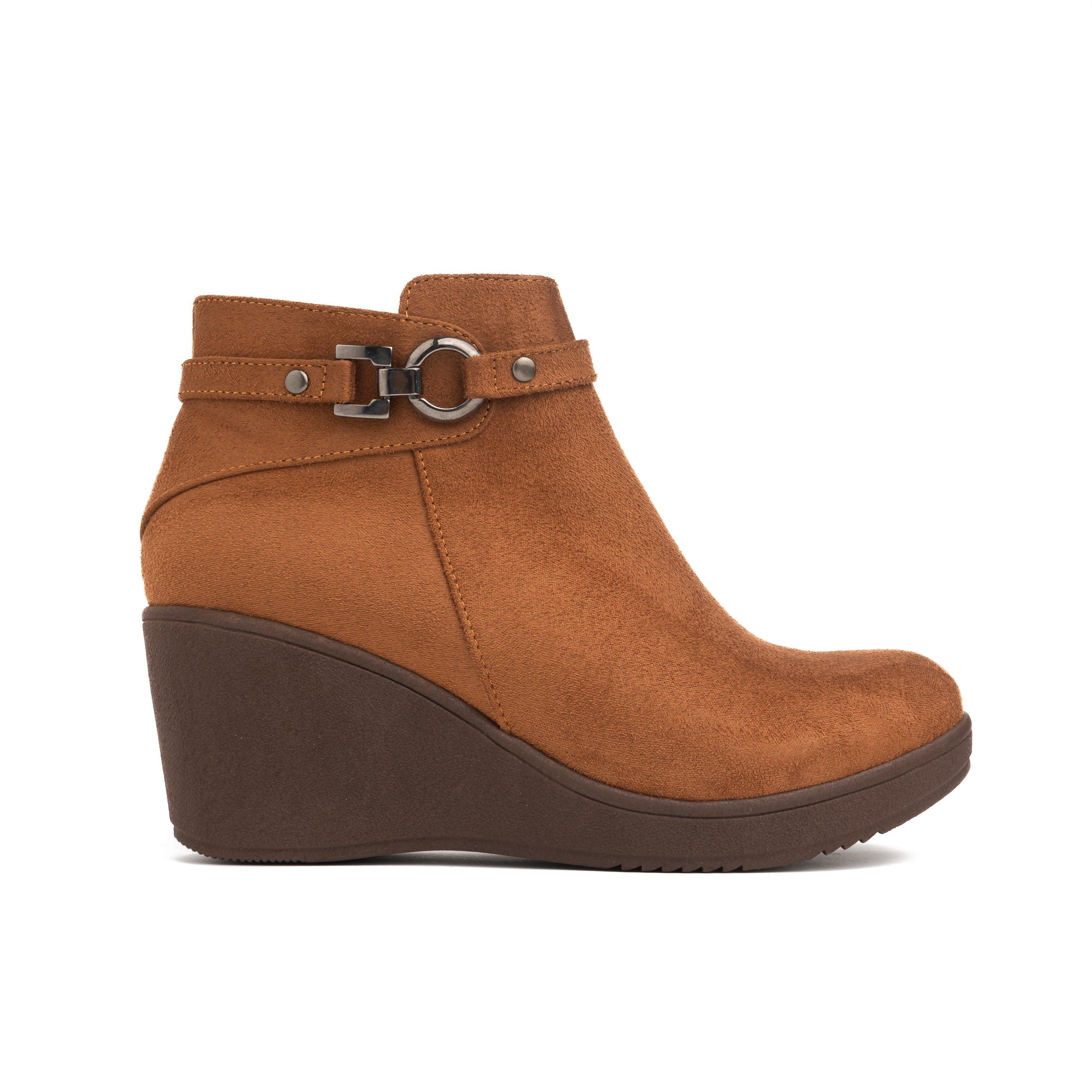 BOTINES MUJER GEEL CAMEL - 4