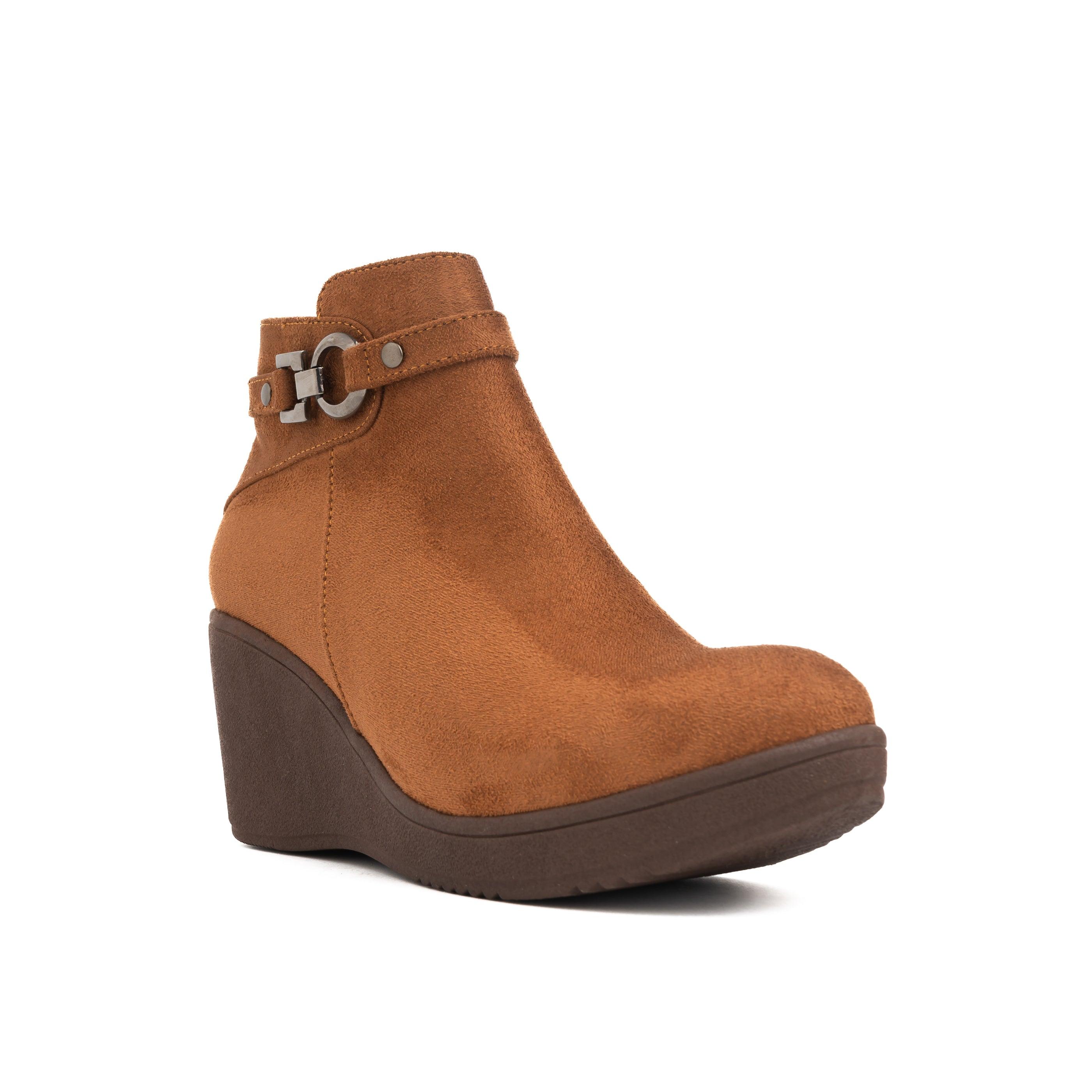 BOTINES MUJER GEEL CAMEL - 5