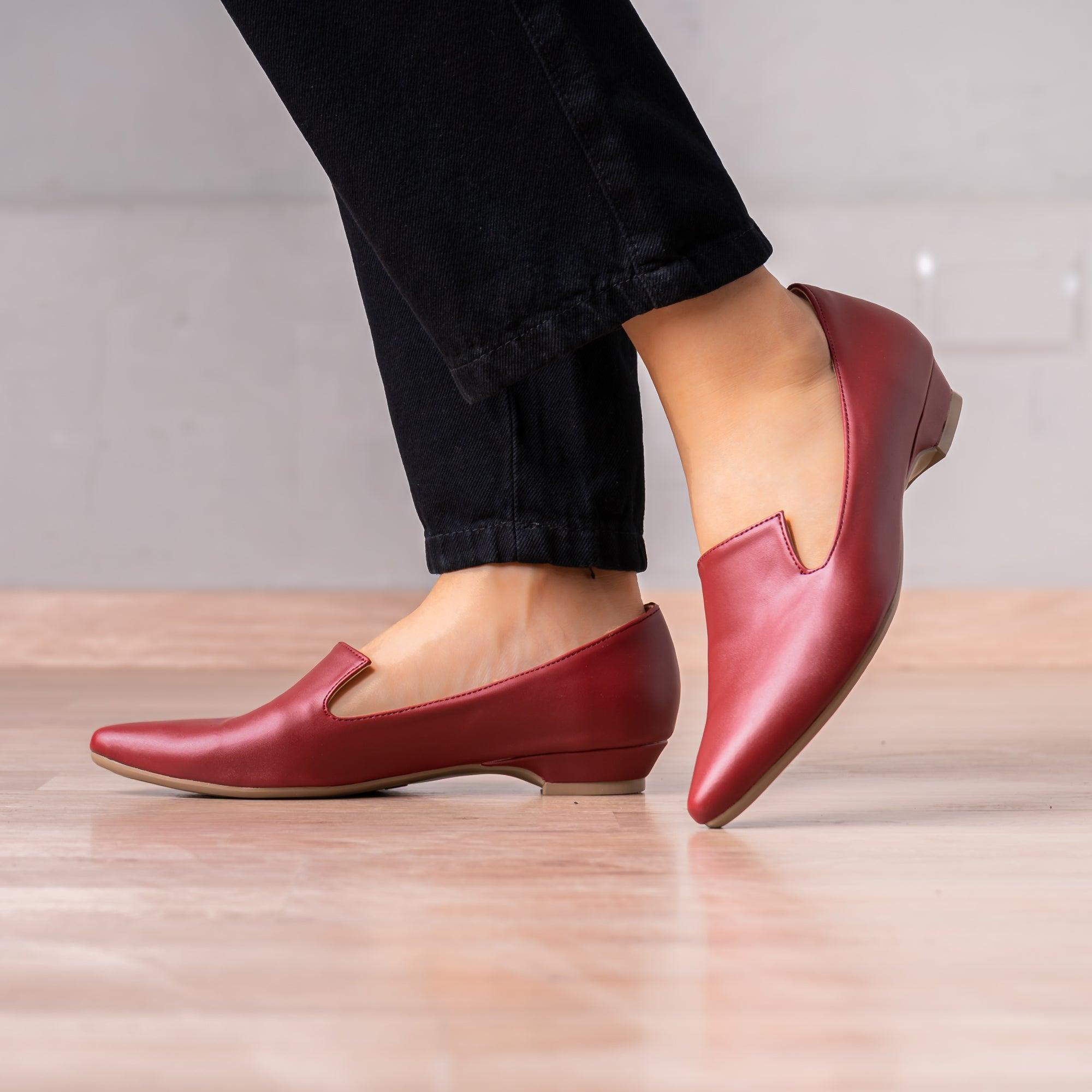 MOCASIN NAILAN VINO - 1