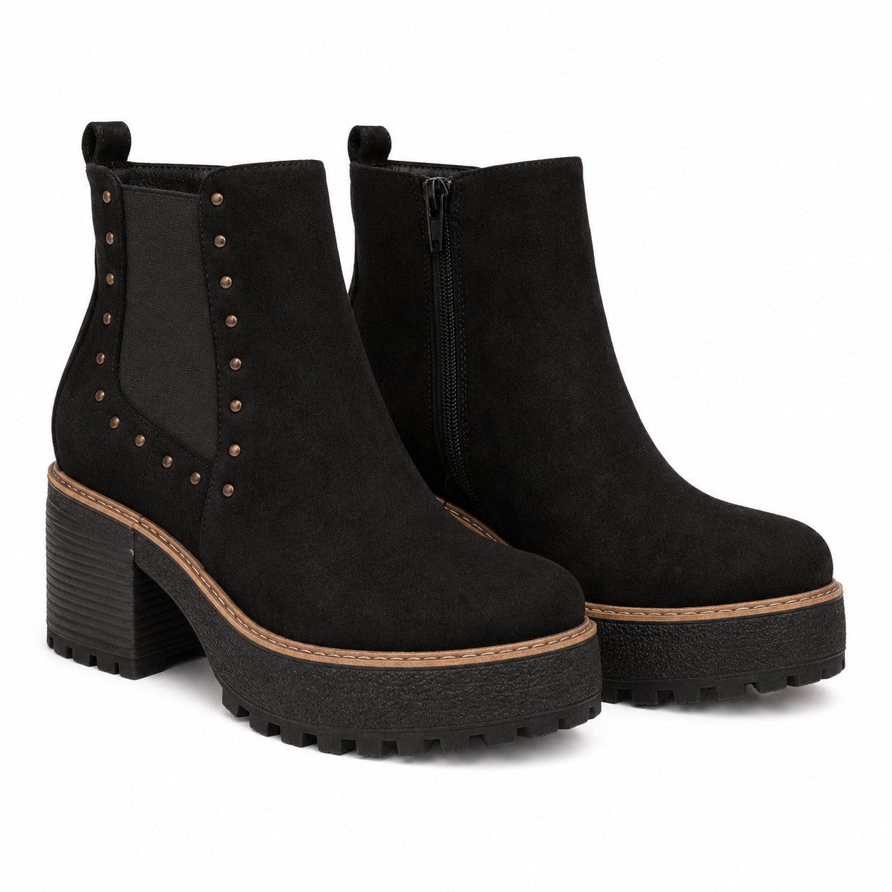 BOTAS MUJER BULBARI NEGRO - 4
