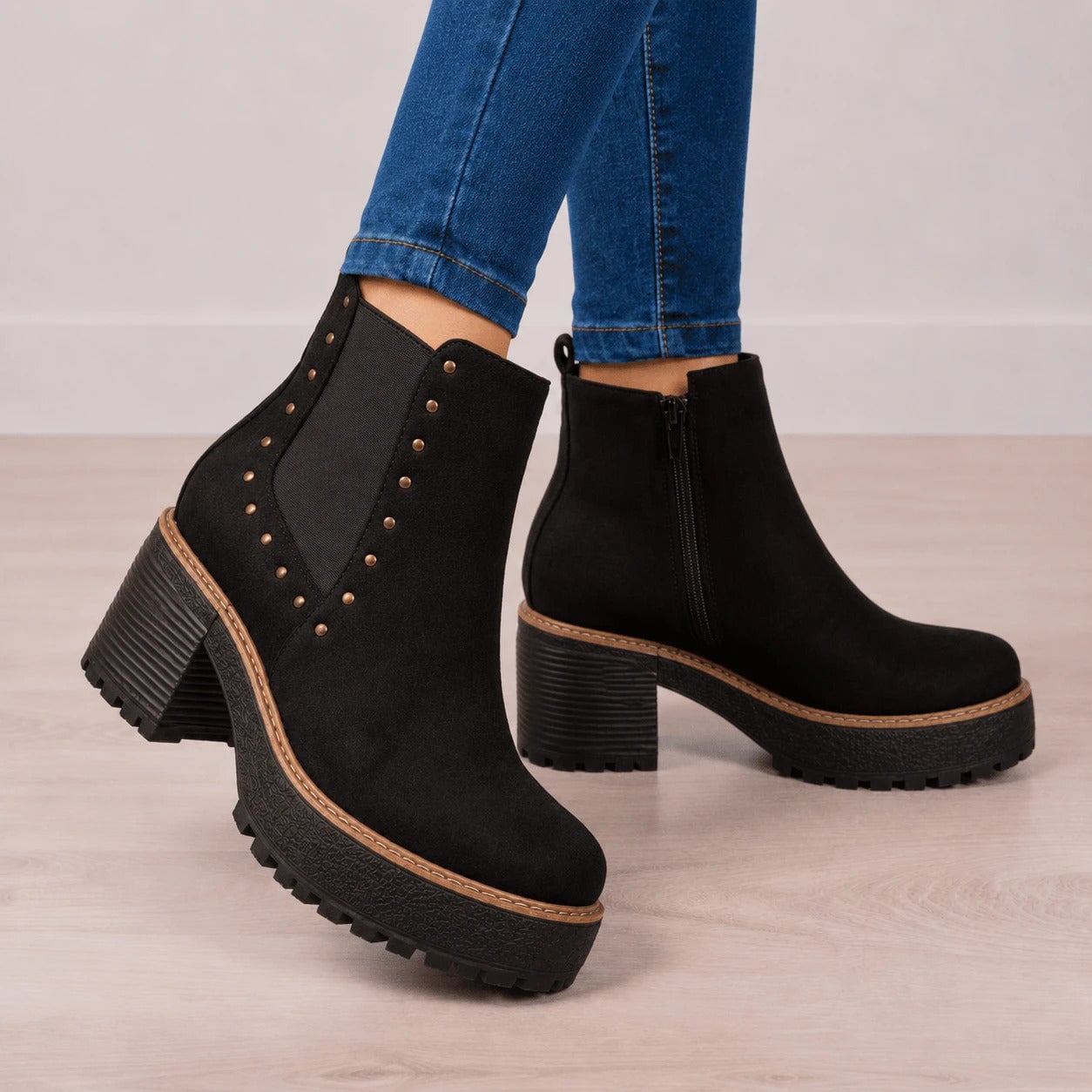 BOTAS MUJER BULBARI NEGRO - 6