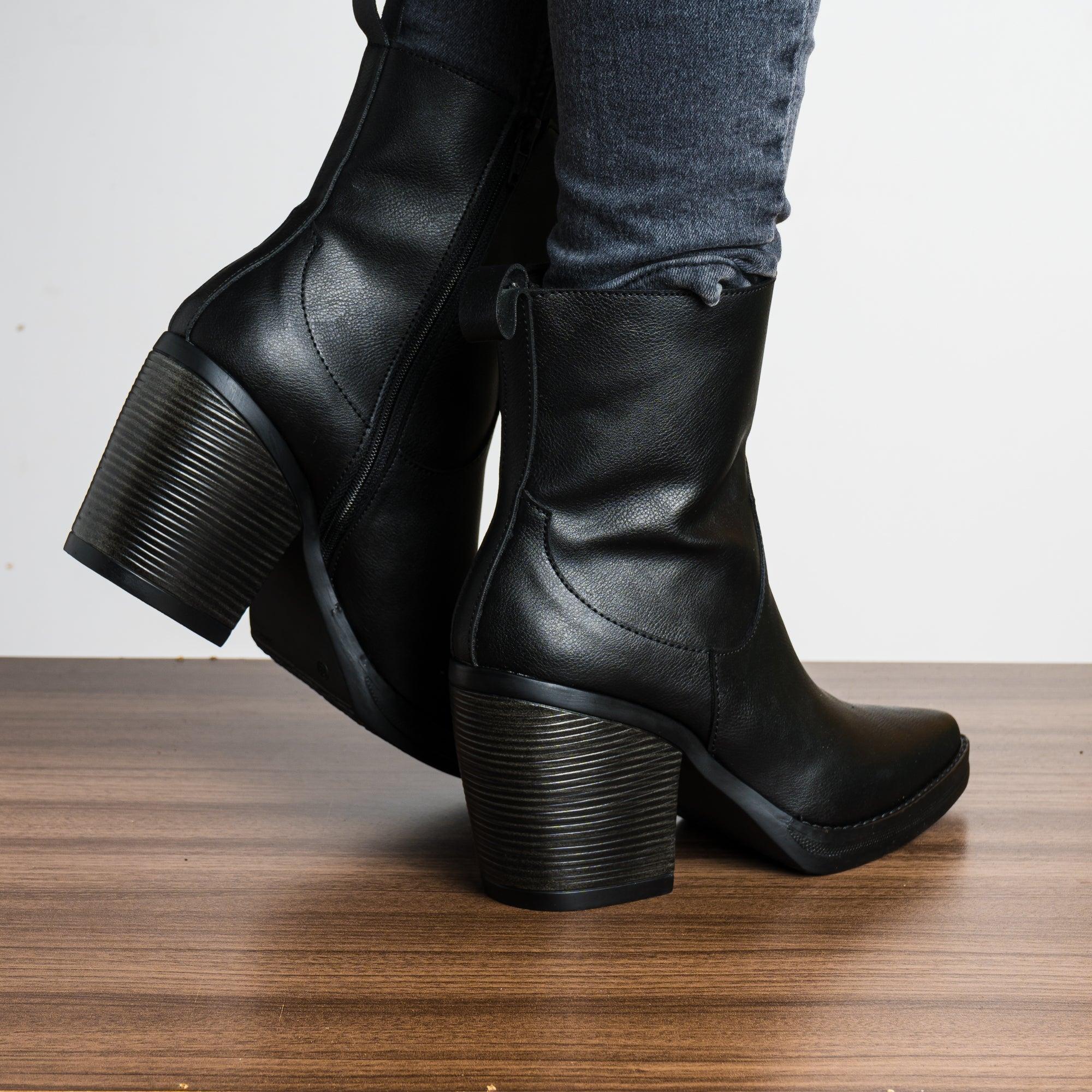 BOTAS MUJER ZTEICY NEGRO - 3