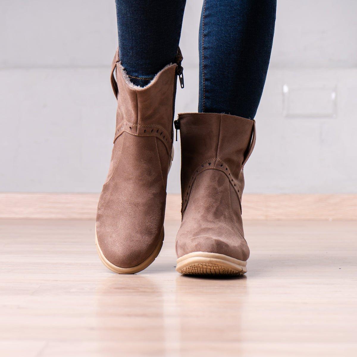 BOTINES MUJER GARBIÑE TOPO - 2