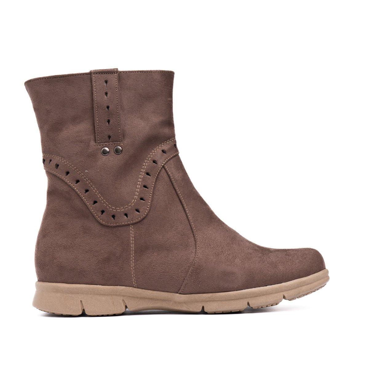 BOTINES MUJER GARBIÑE TOPO - 4