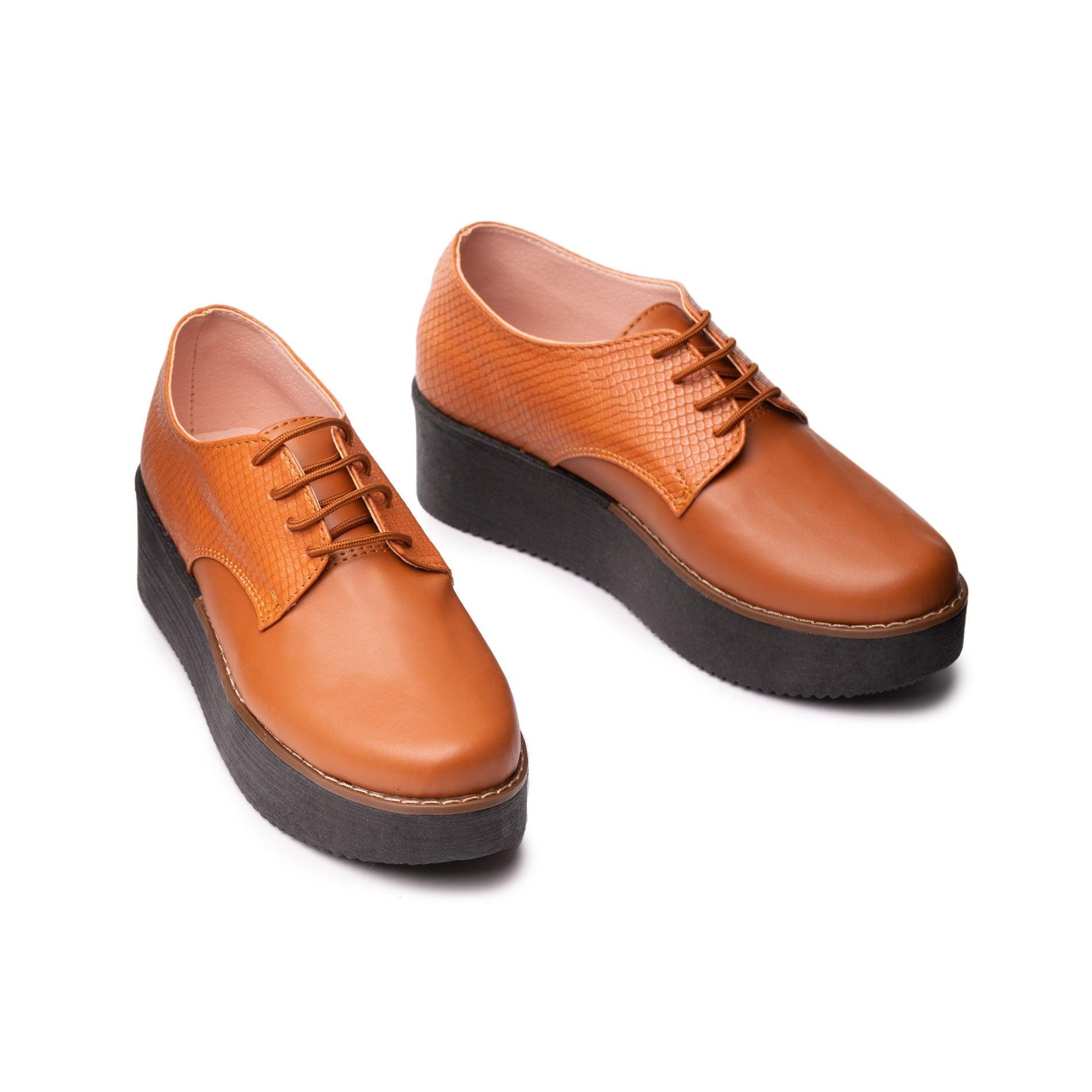MOCASINES MUJER KENIA CAMEL OSCURO - 5