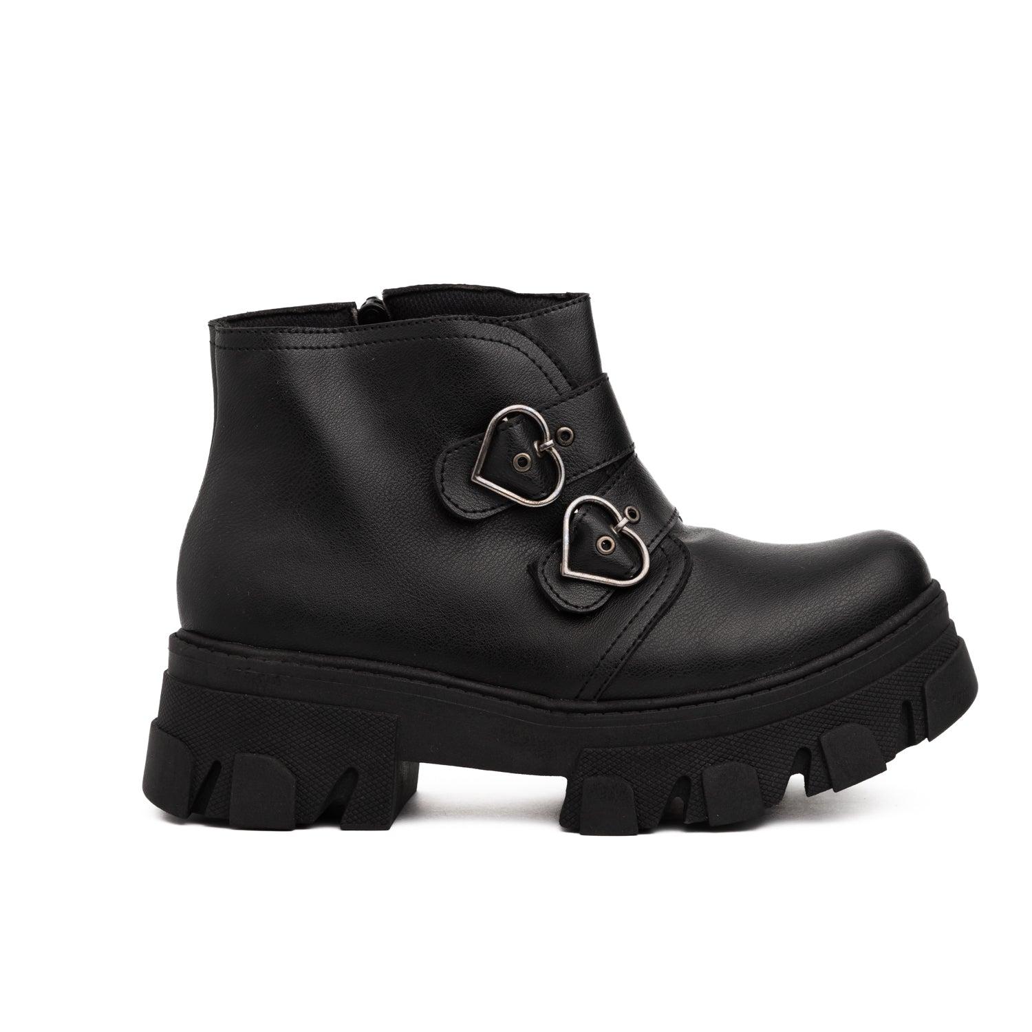 BOTAS MUJER MERCEDES NEGRO - 4