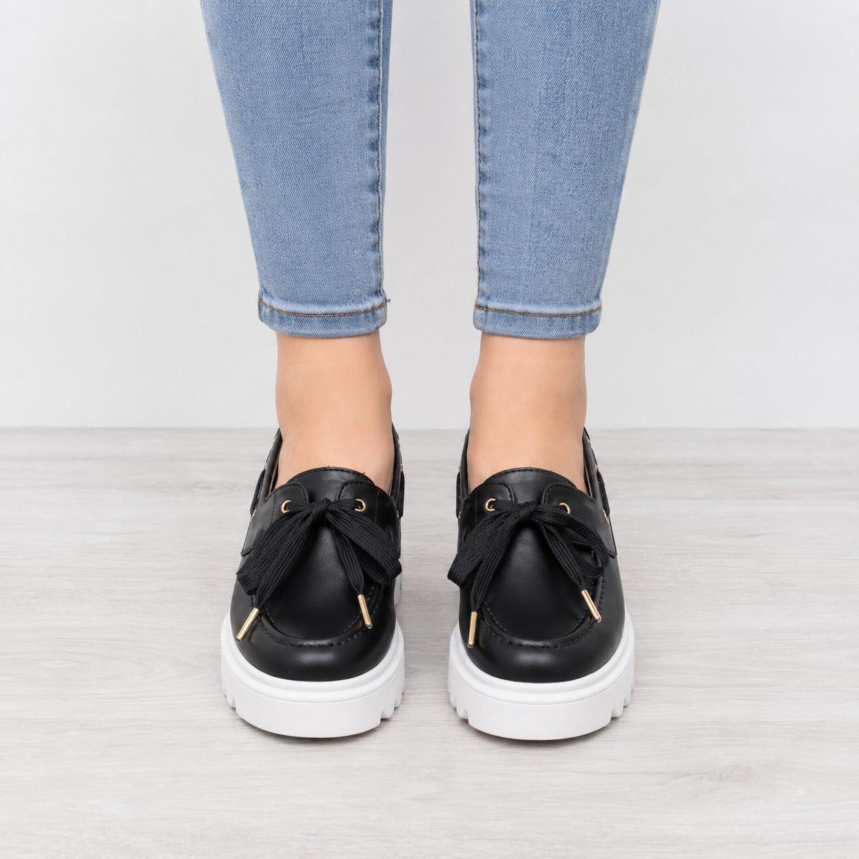 MOCASINES MUJER NAIROBI NEGRO - 3