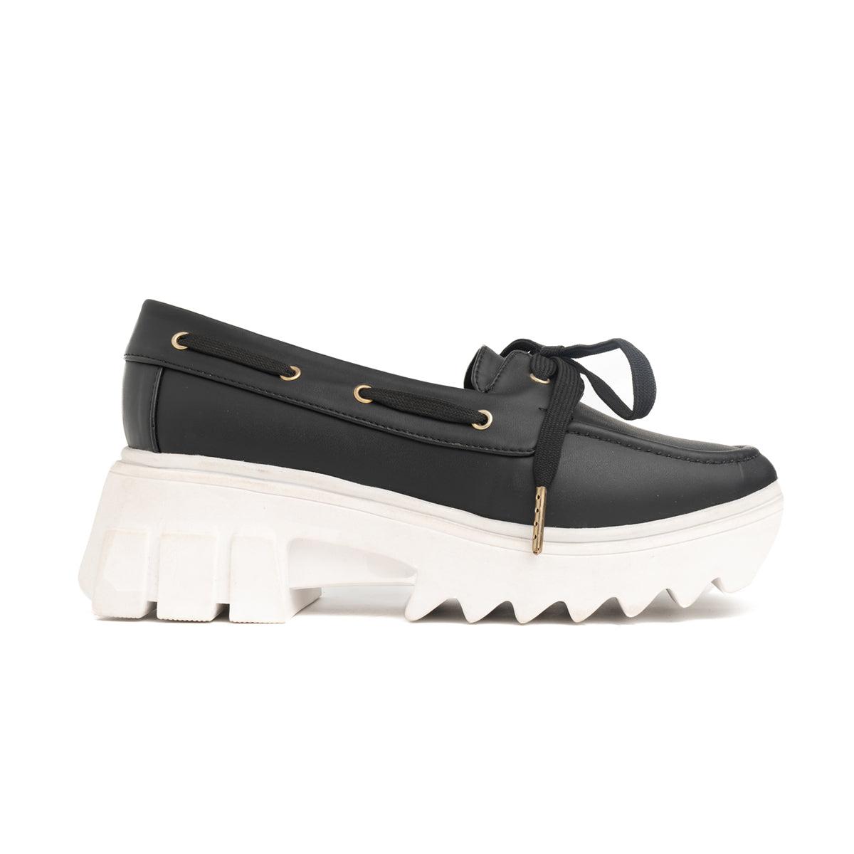 MOCASINES MUJER NAIROBI NEGRO - 4
