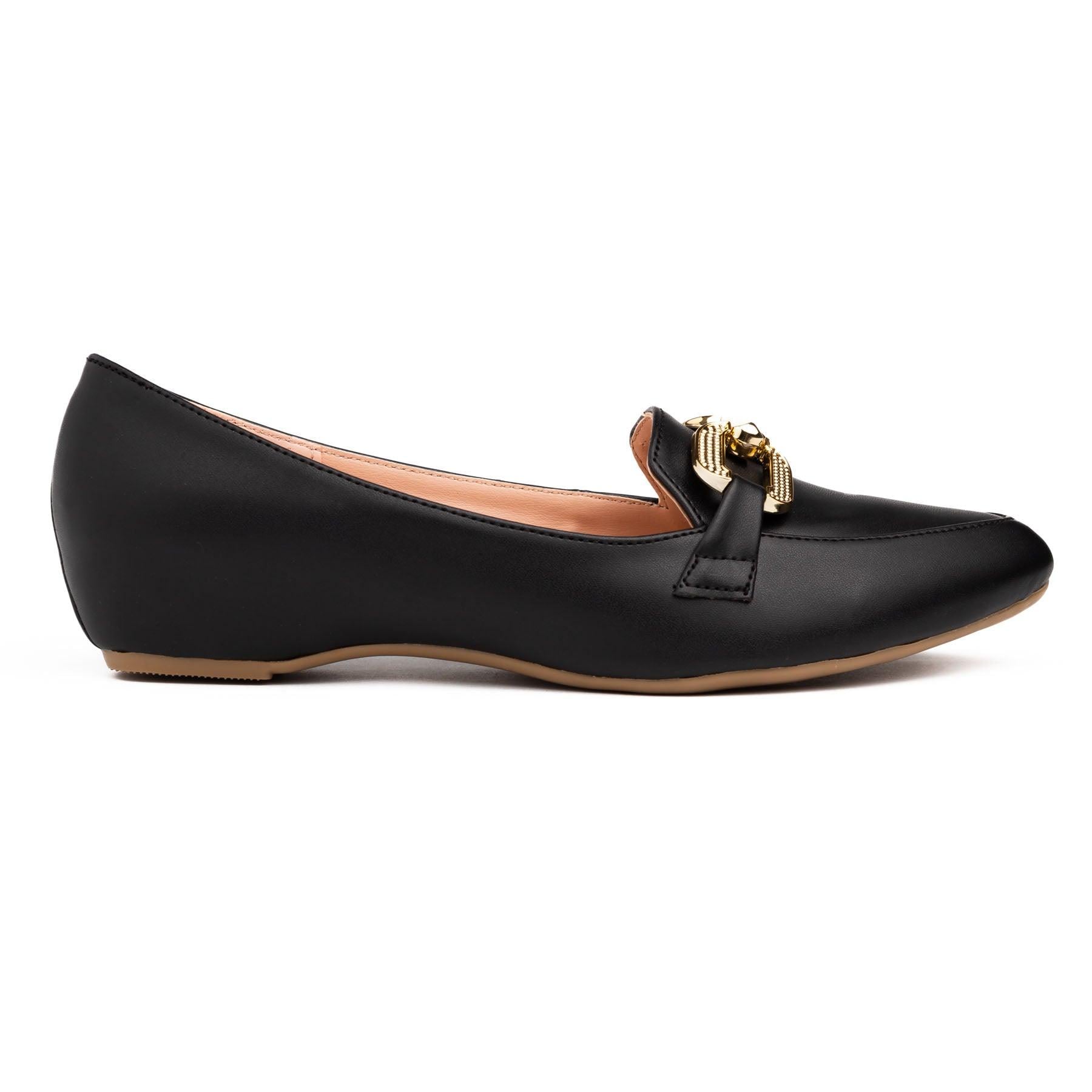 MOCASINES MUJER GOLDYUAN NEGRO - 4