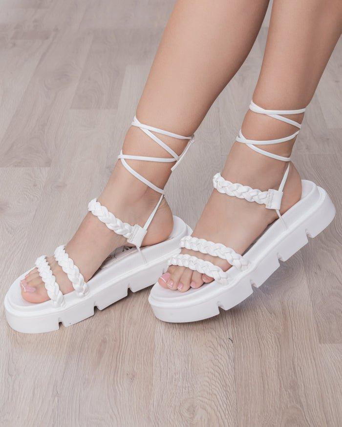 SANDALIAS CASUALES MUJER PHUKET BLANCO - 1