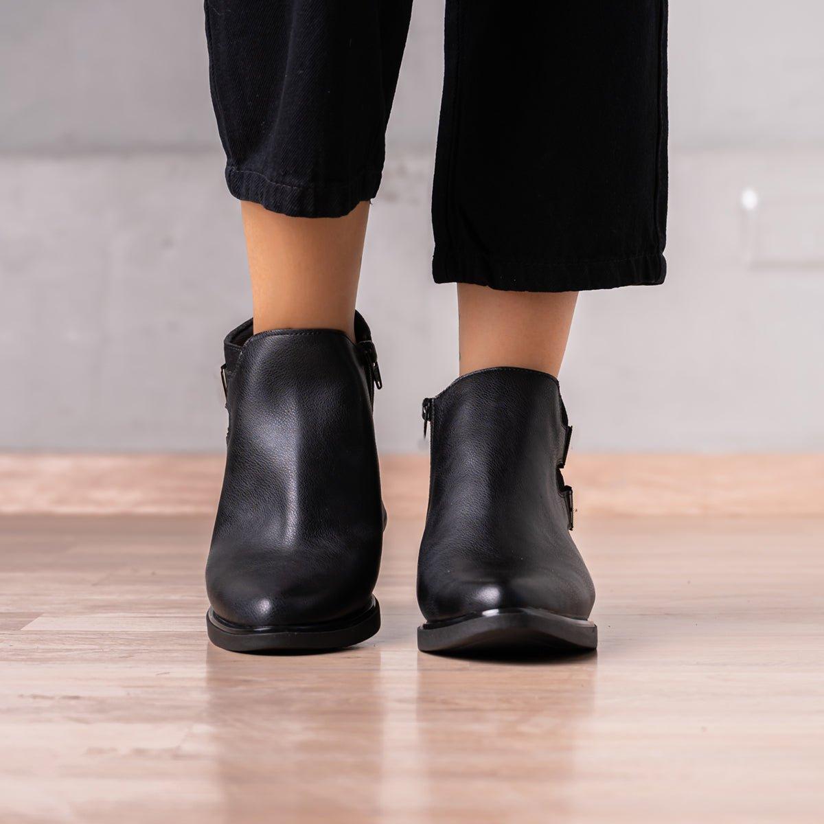 BOTINES MUJER CHENNERTH NEGRO - 2