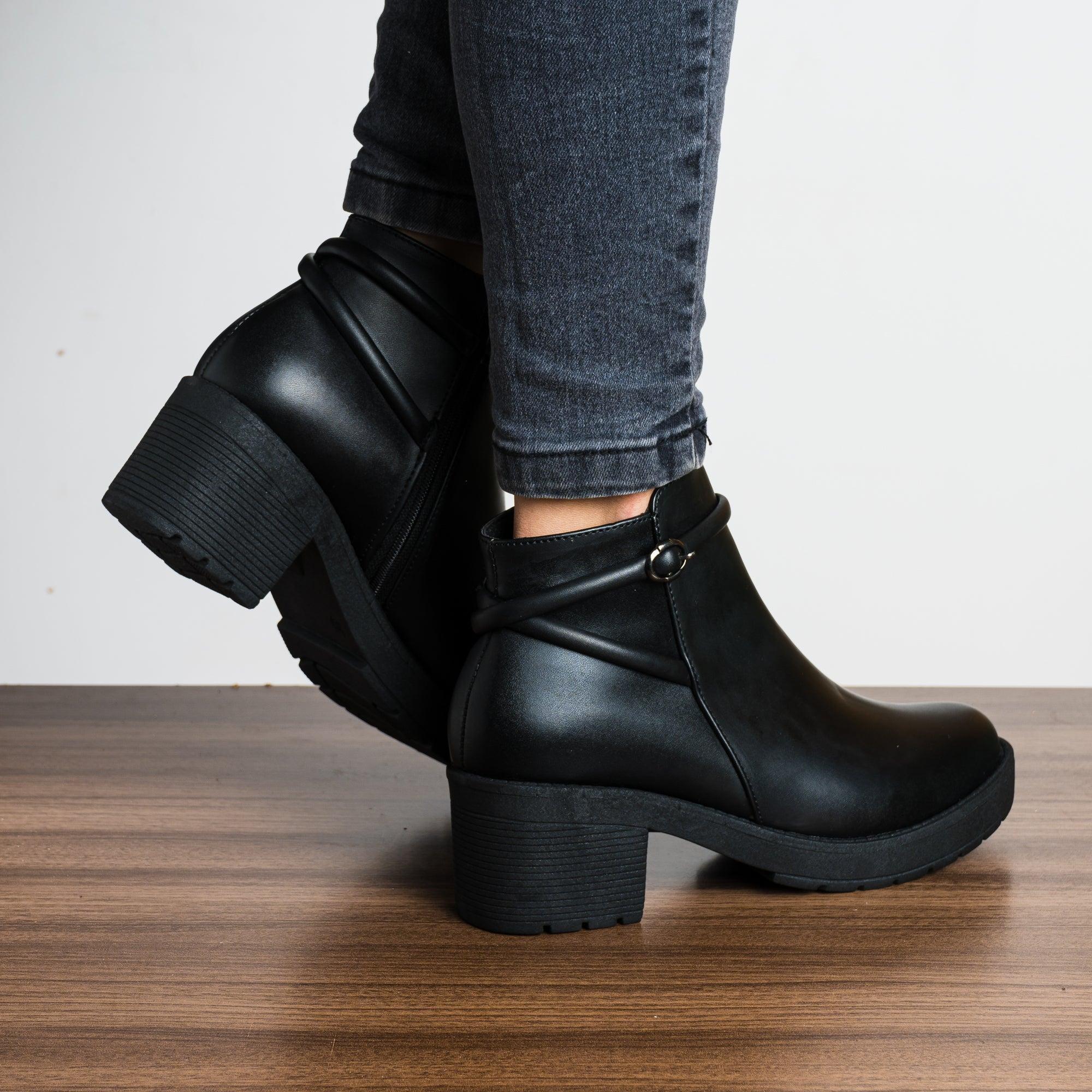 BOTAS MUJER FRANCIS NEGRO - 3