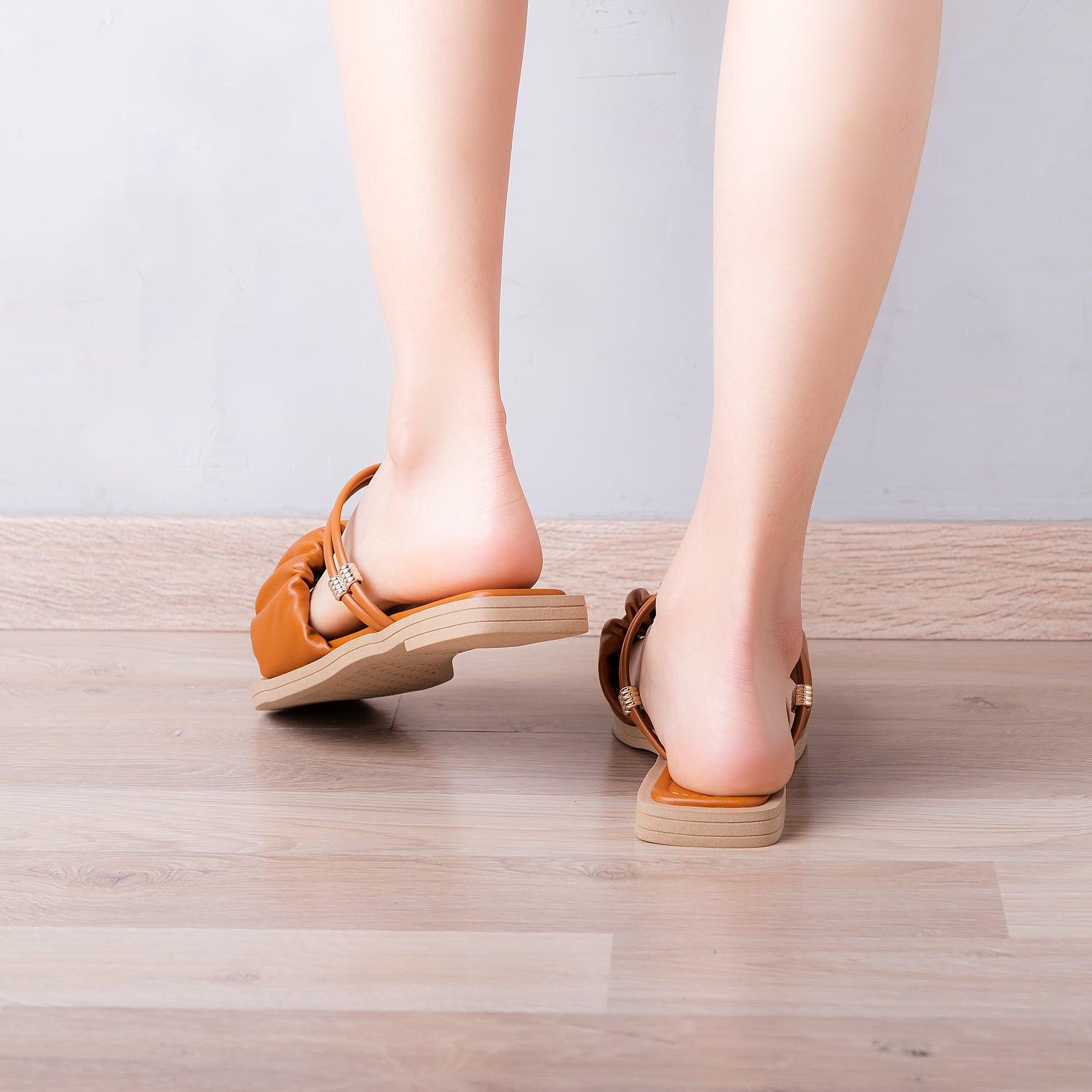 SANDALIAS CASUALES MUJER JADET CAMEL - 3